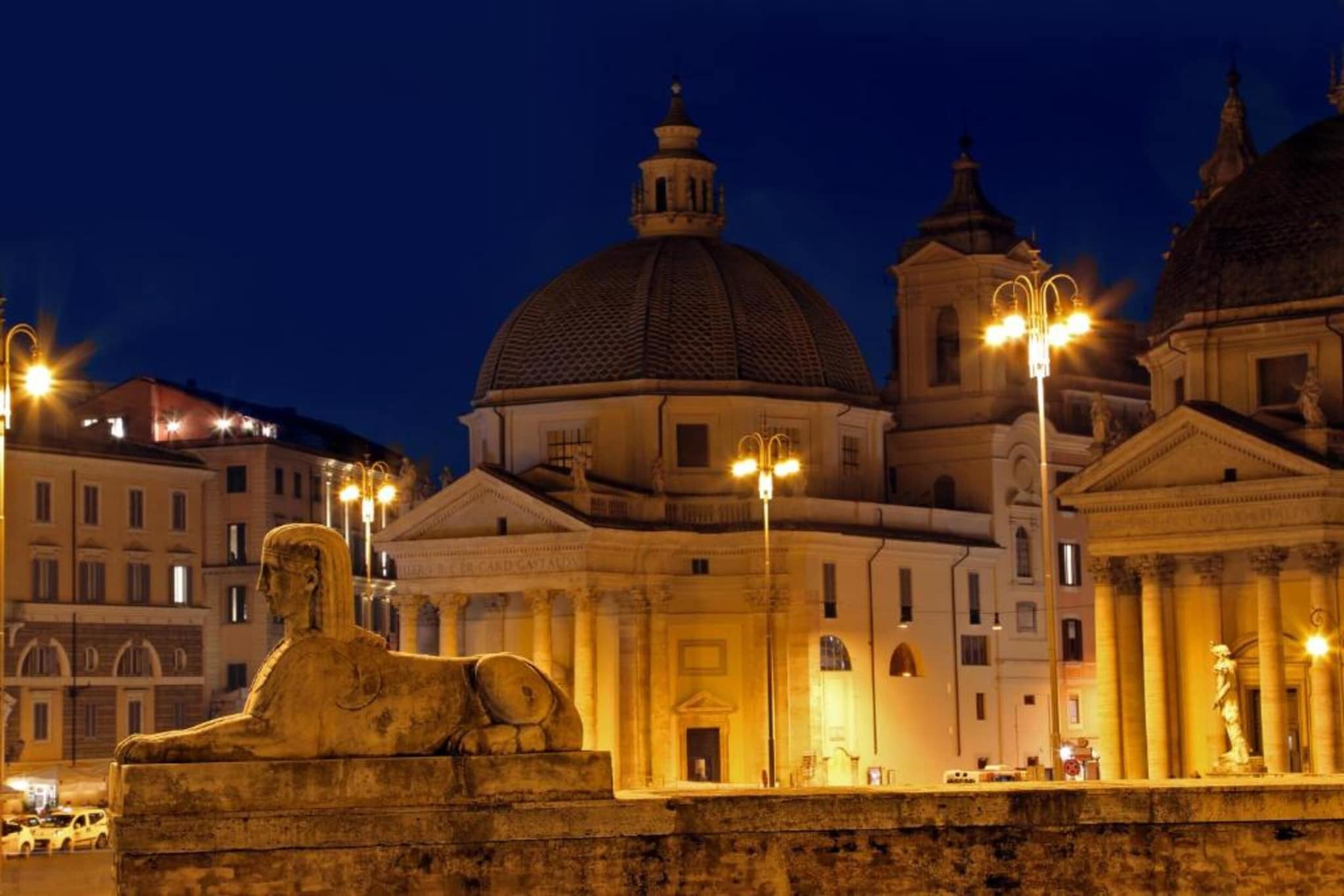 Piazza del Popolo-Gebiete Sommer 5 km