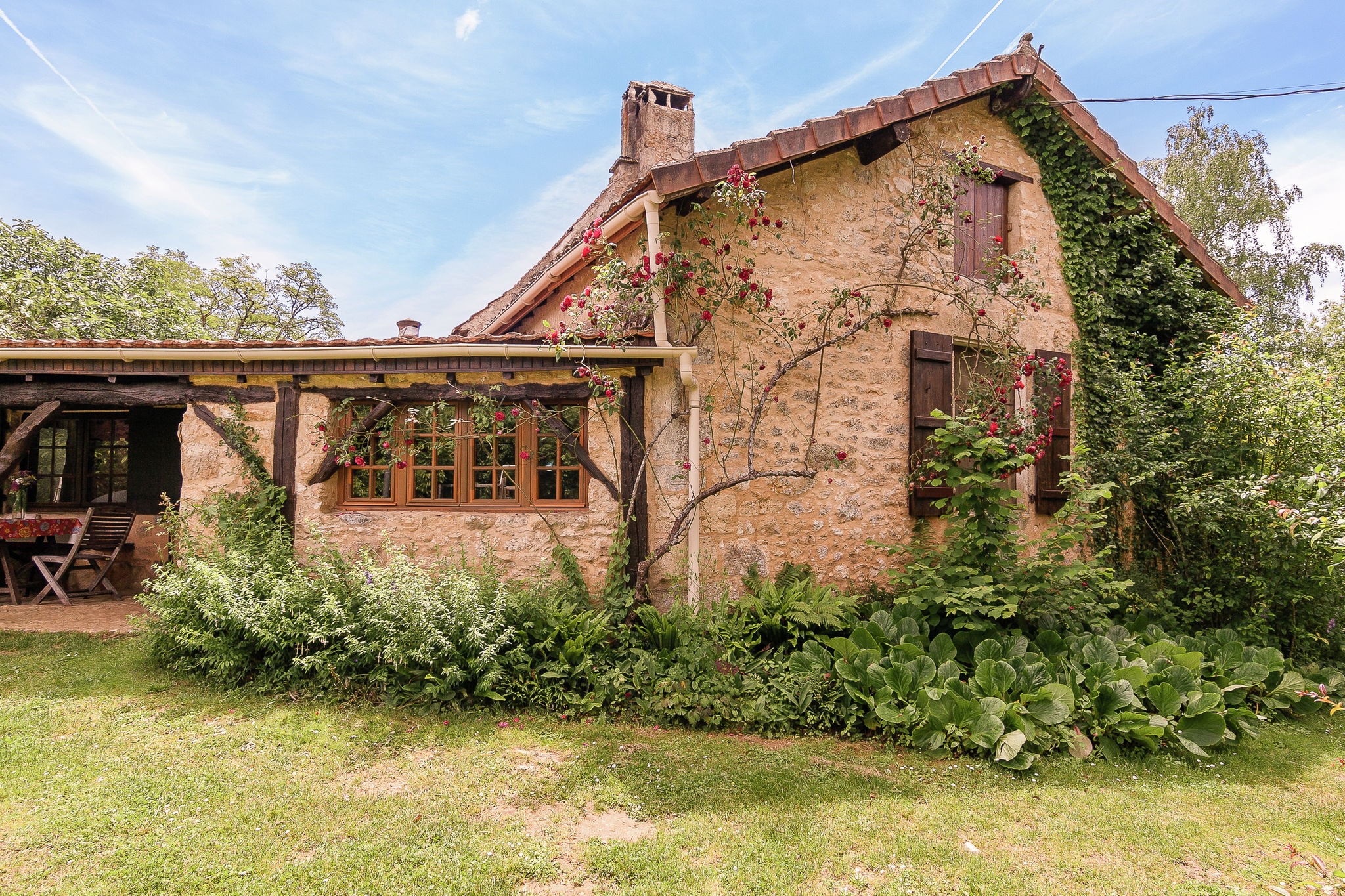 Vintage-Landhaus in Aquitanien mit privatem Garten