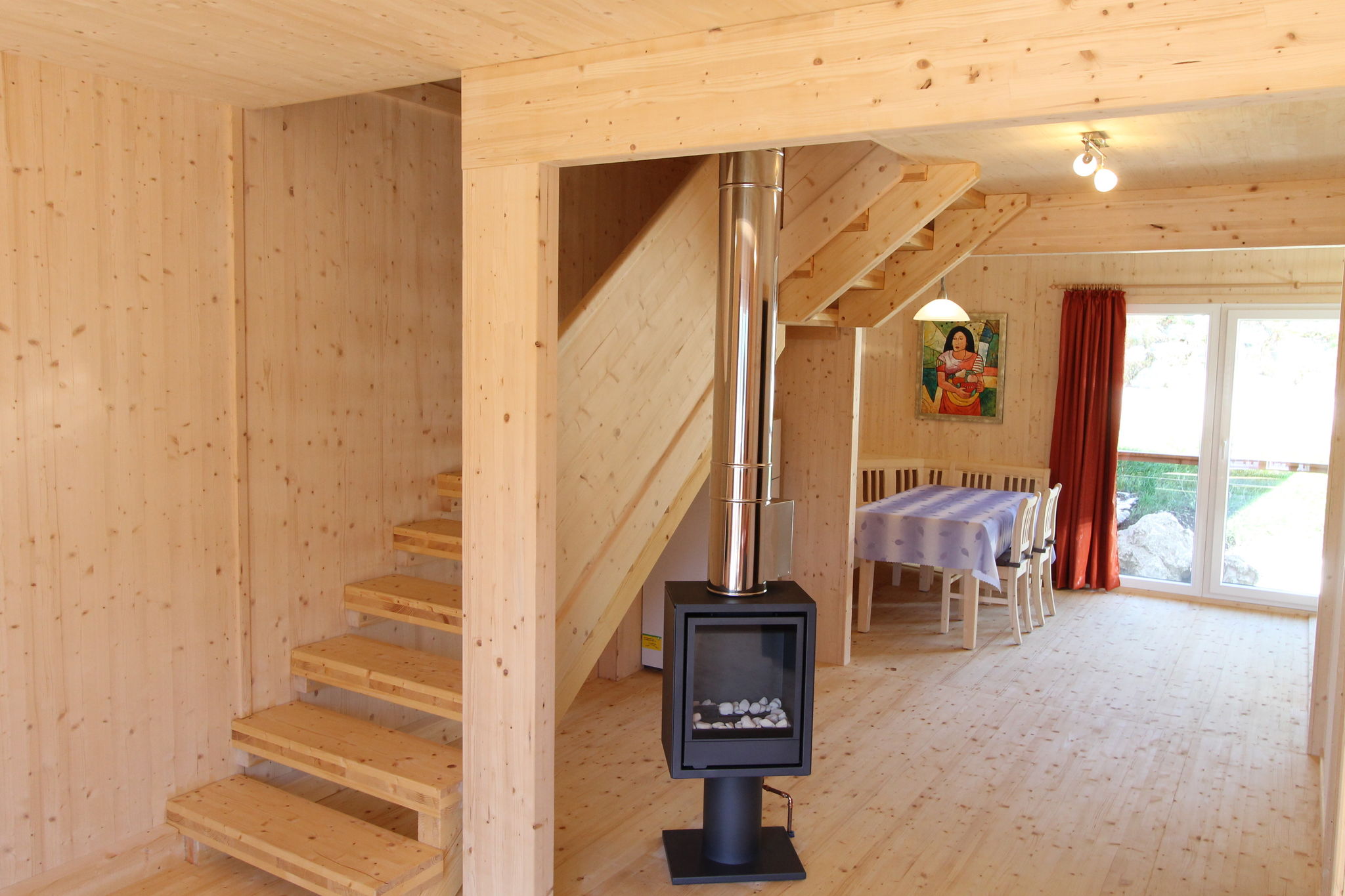 Houten luxe chalet in Stelermark met sauna