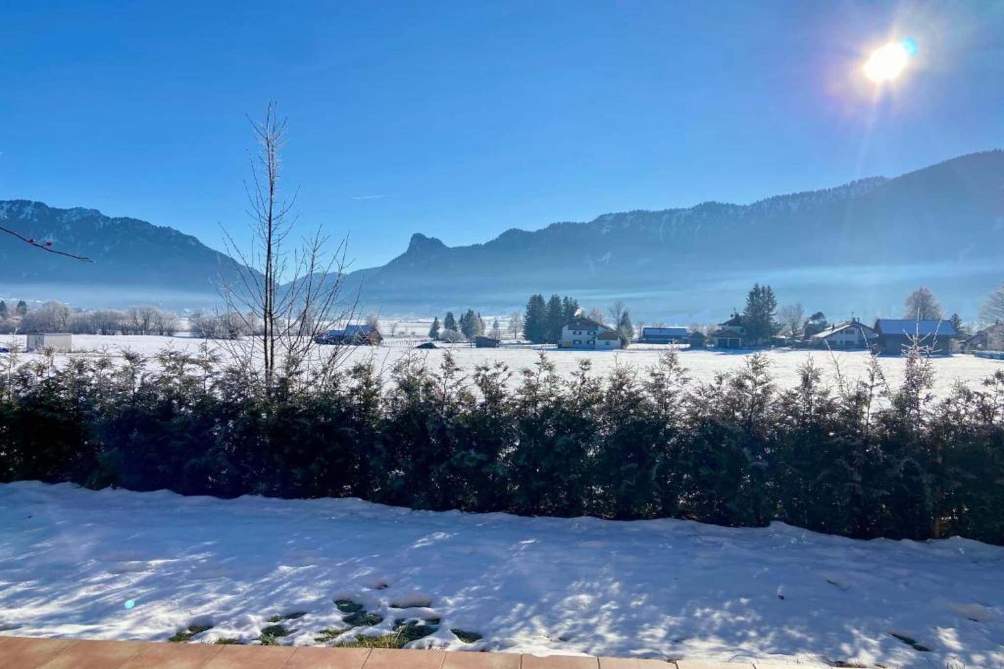 Sonnenblume-Gebied winter 20km