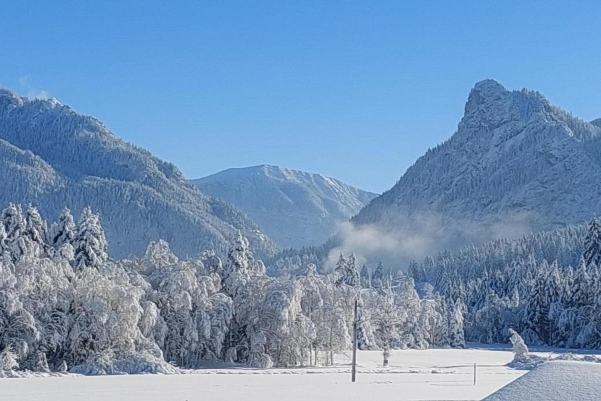 Sonnenblume-Gebied winter 20km
