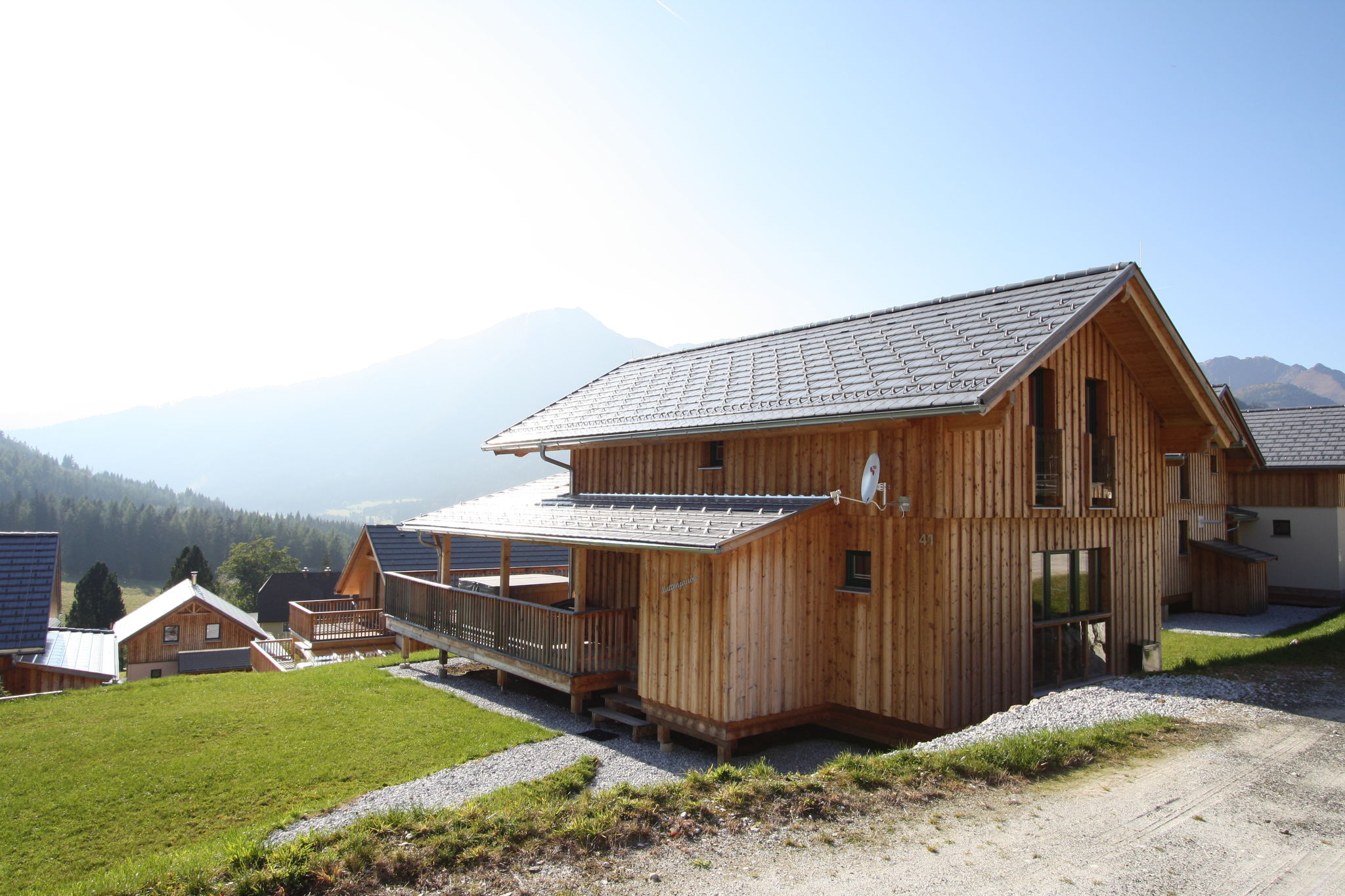 Chalet in Hohentauern with hot tub and sauna
