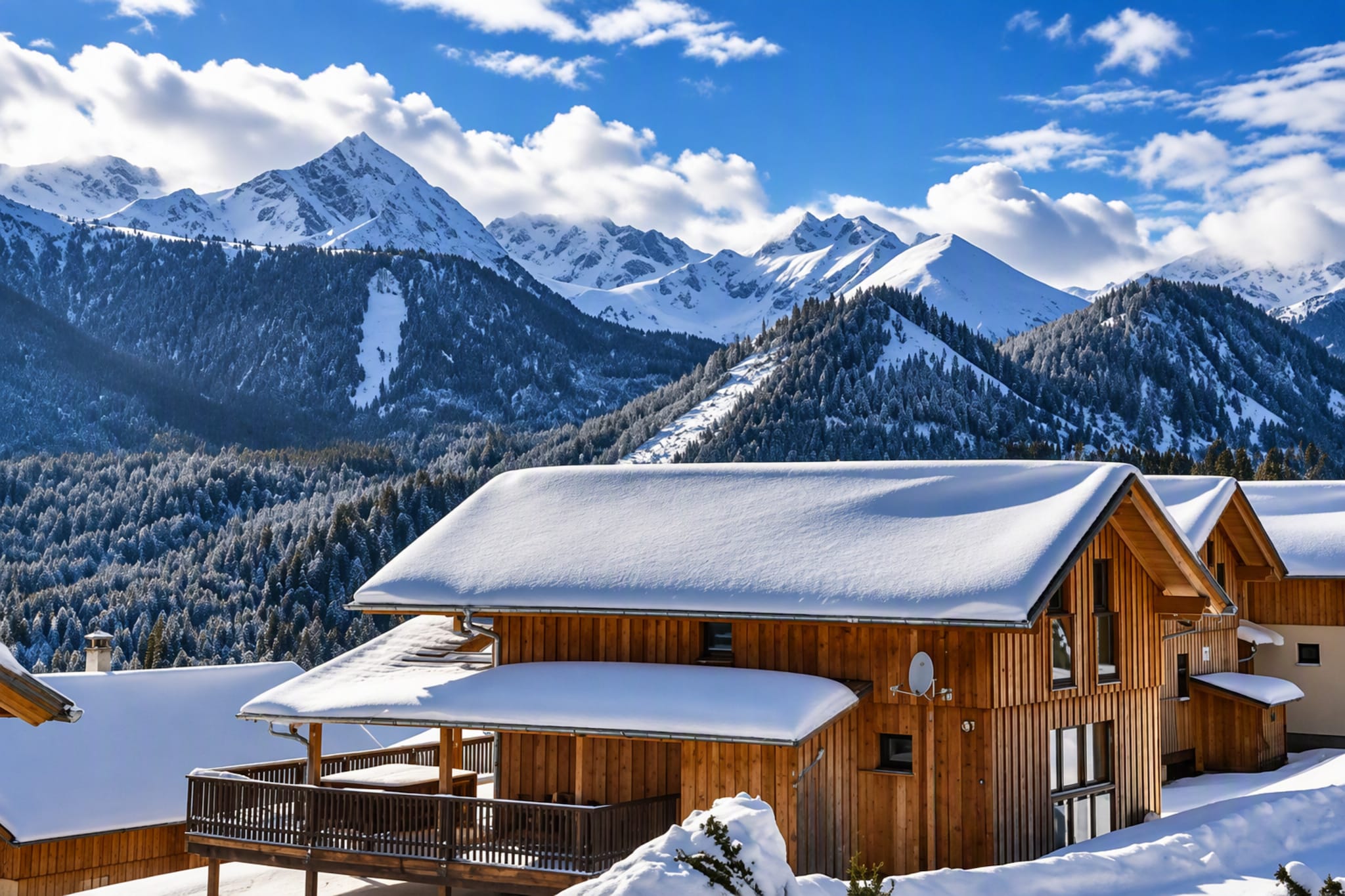 Chalet Hüttenzauber - Exterieur winter