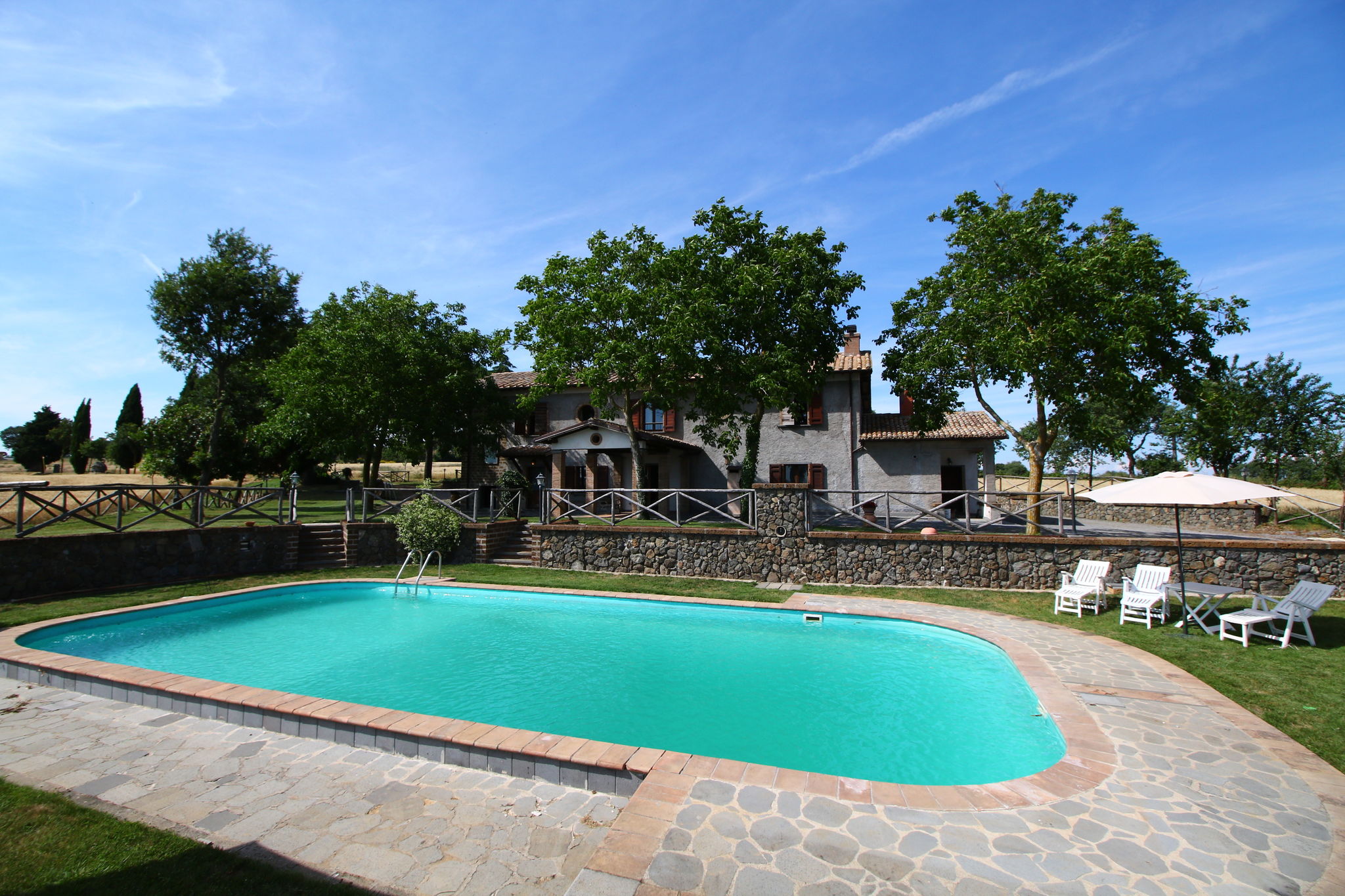 Ferme à Bagnoregio avec piscine privée, idéale pour les groupes