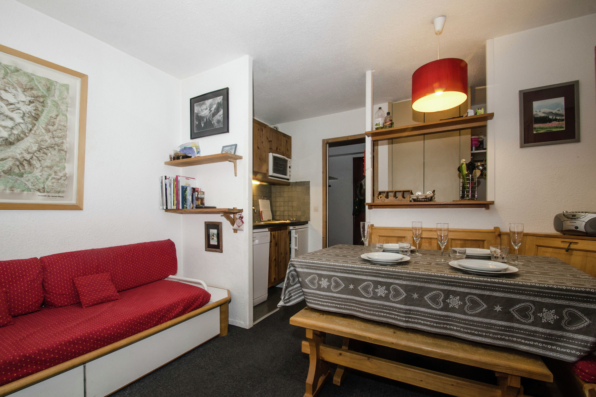 Appartement confortable à Chamonix près du domaine skiable