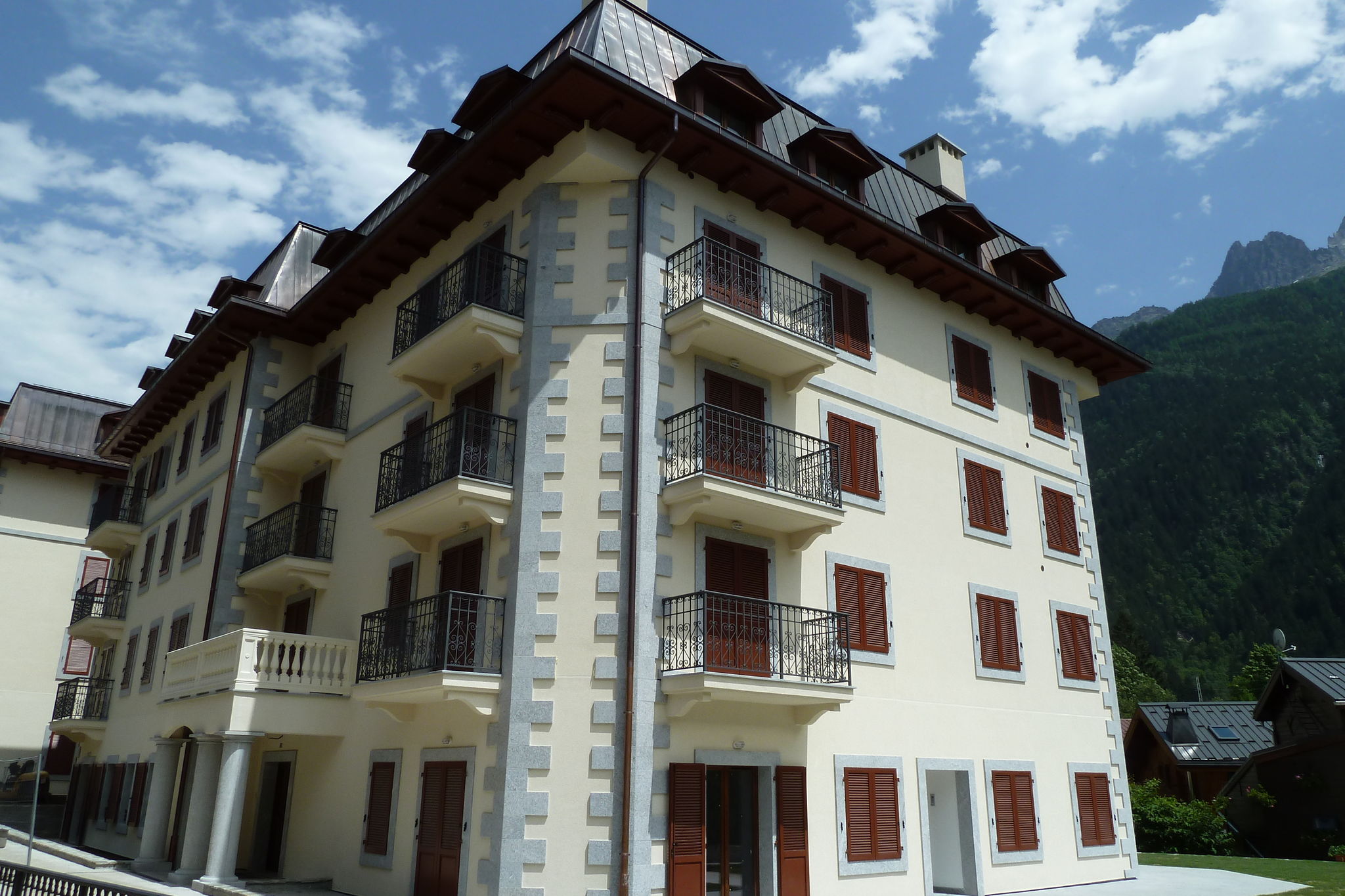 Mooi appartement in Chamonix met zicht op Mont Blanc