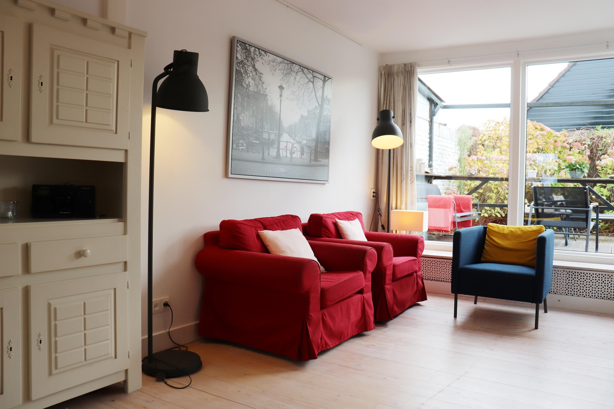 Marie aan Zee-Wohnzimmer