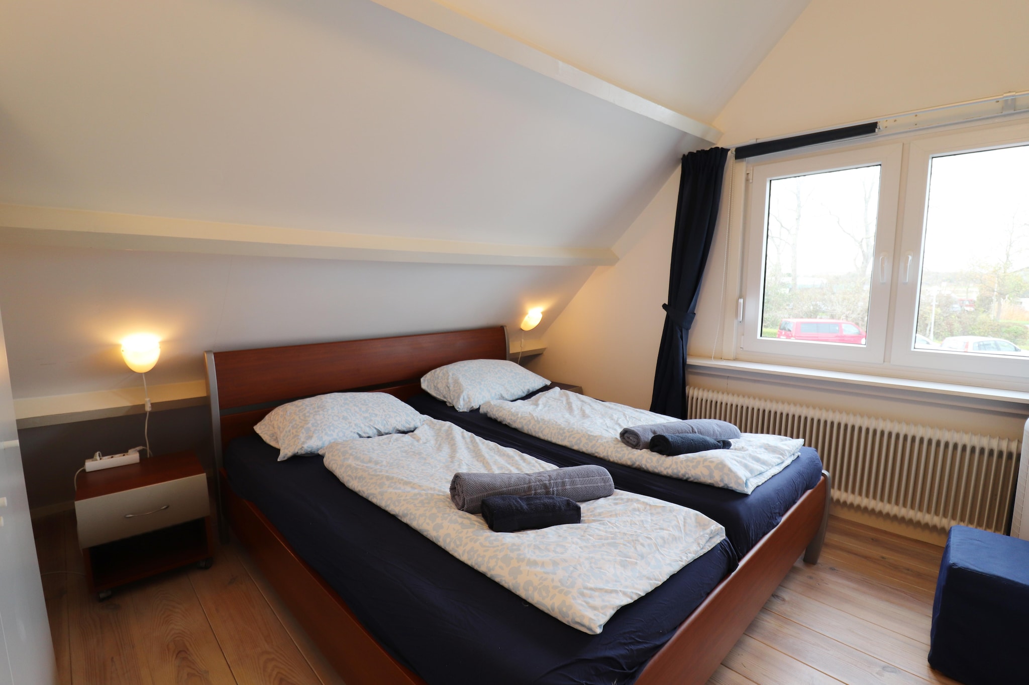 Marie aan Zee-Schlafzimmer