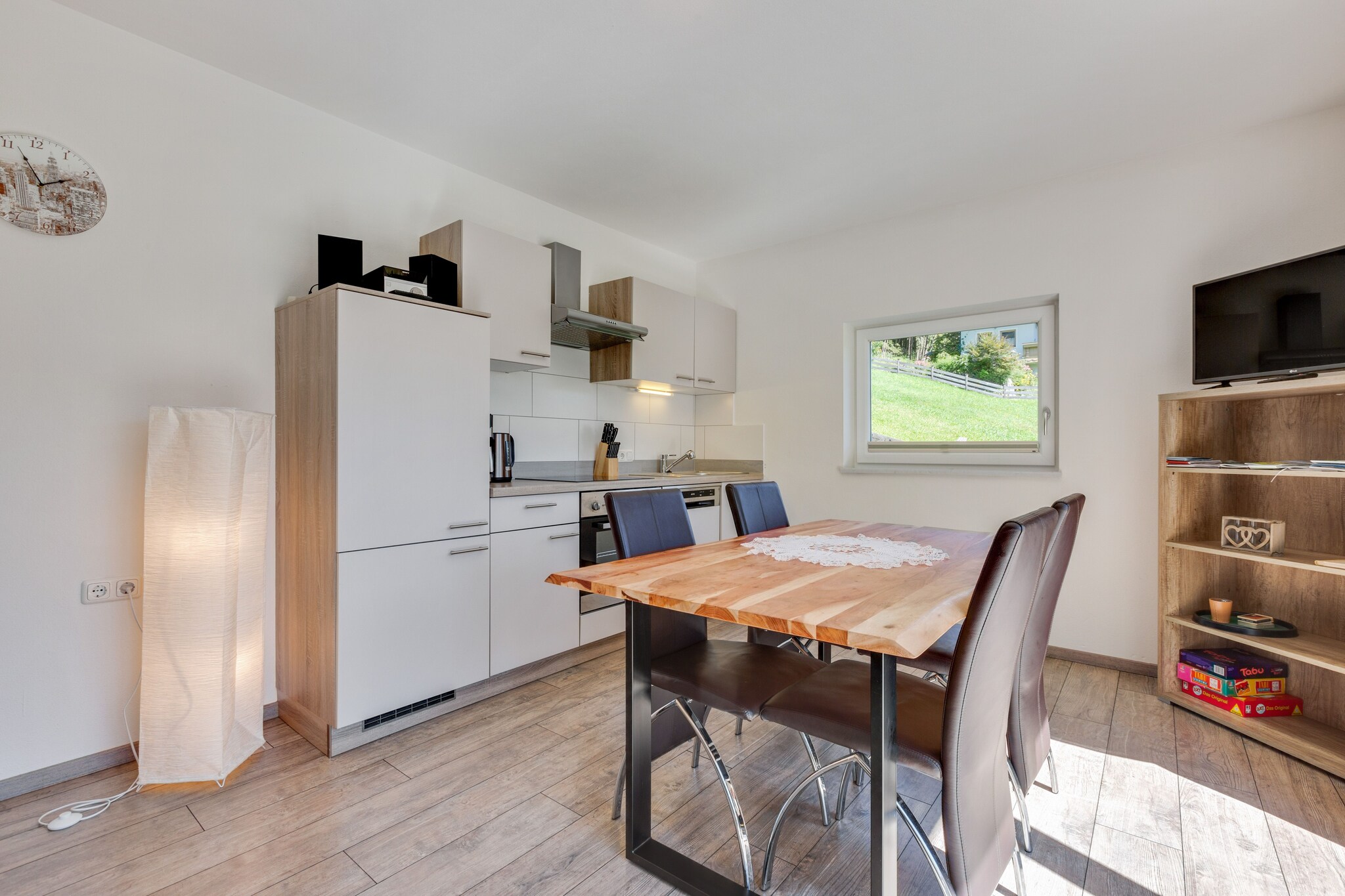 Bright flat close to the ski area