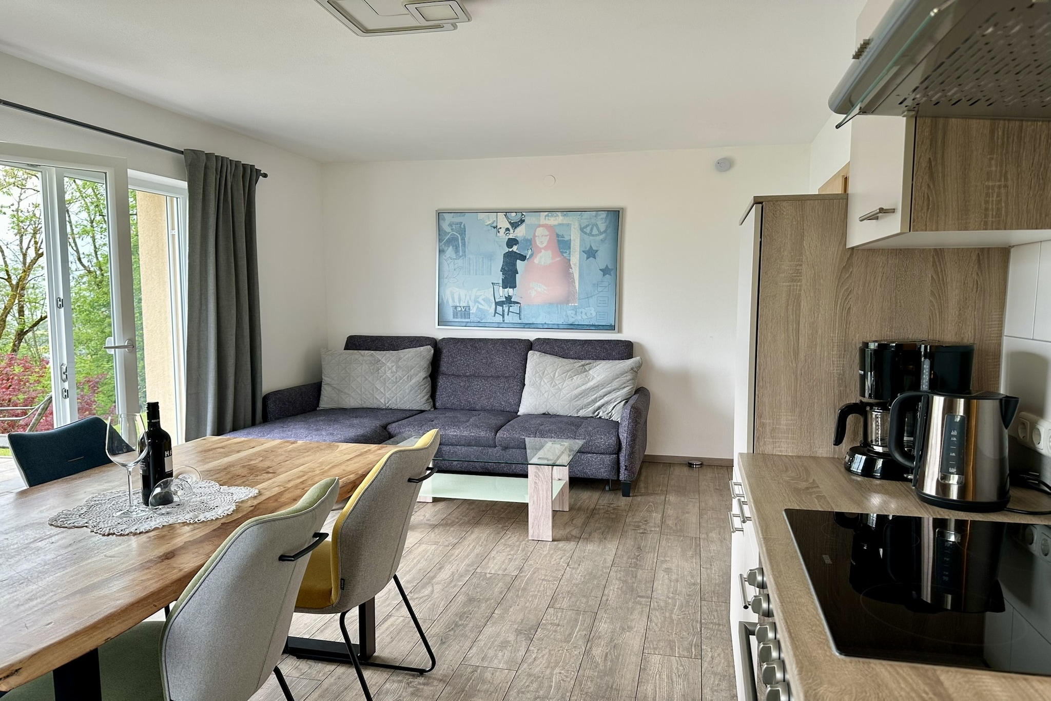 Appartement Mountain Joys - Woonkamer