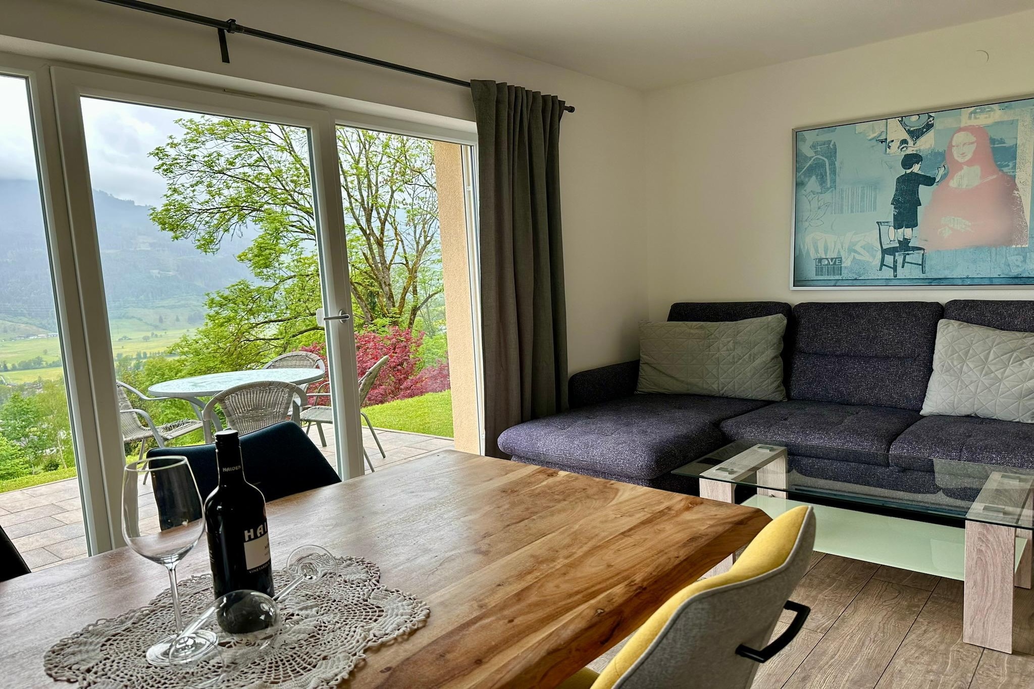 Appartement Mountain Joys - Woonkamer