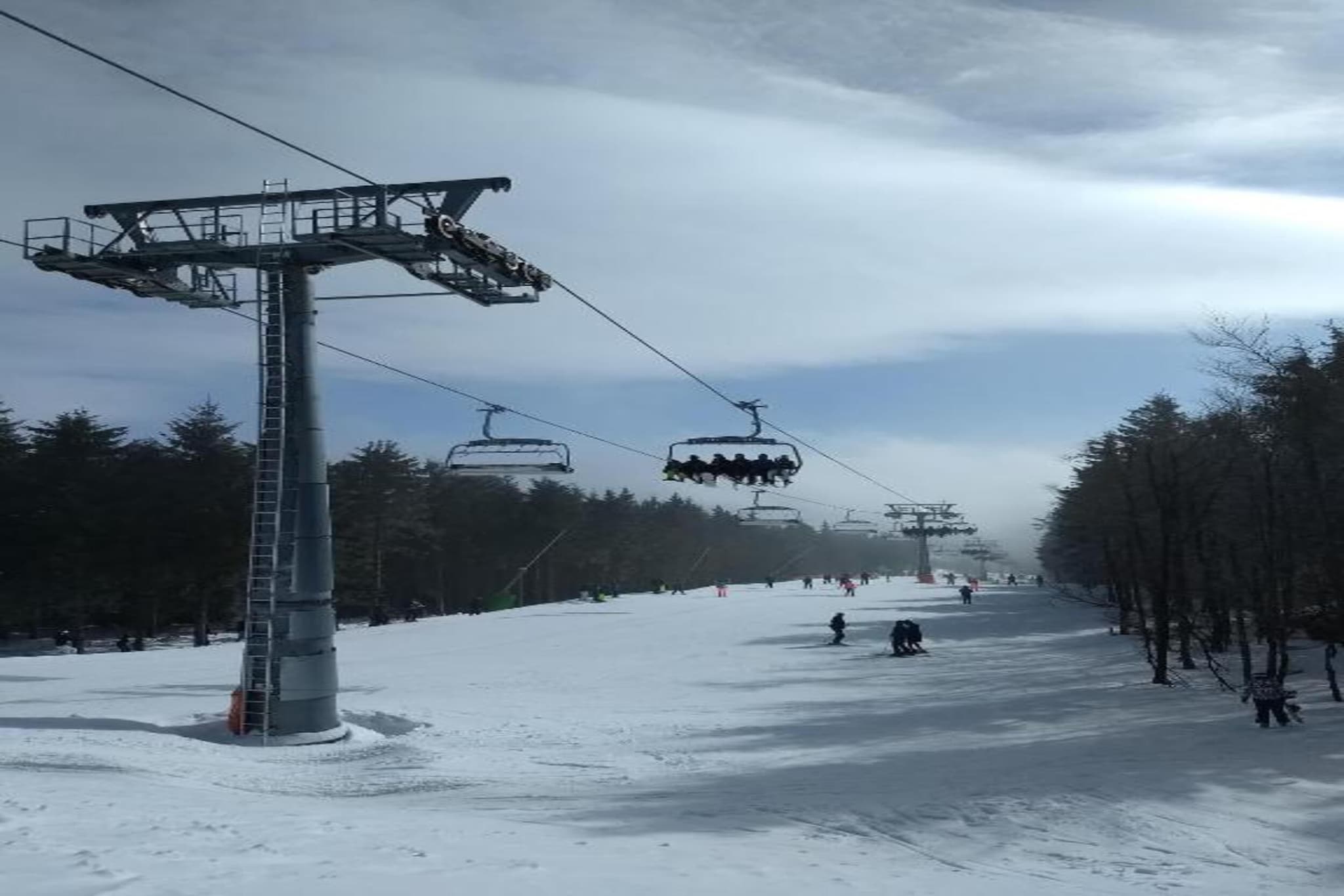 Im Ries-Gebied winter 20km