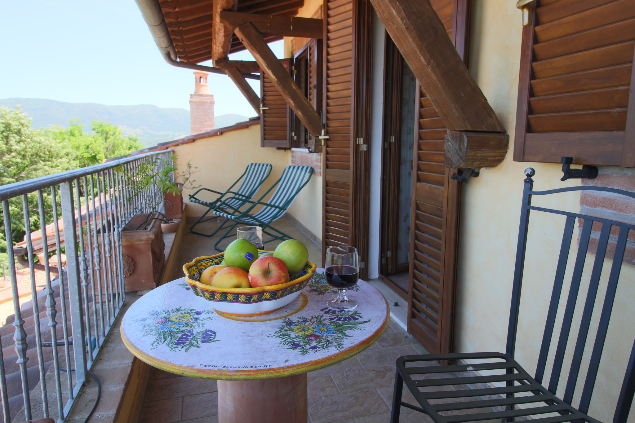 Mooi appartement in Collazzone, Umbria met uitzicht