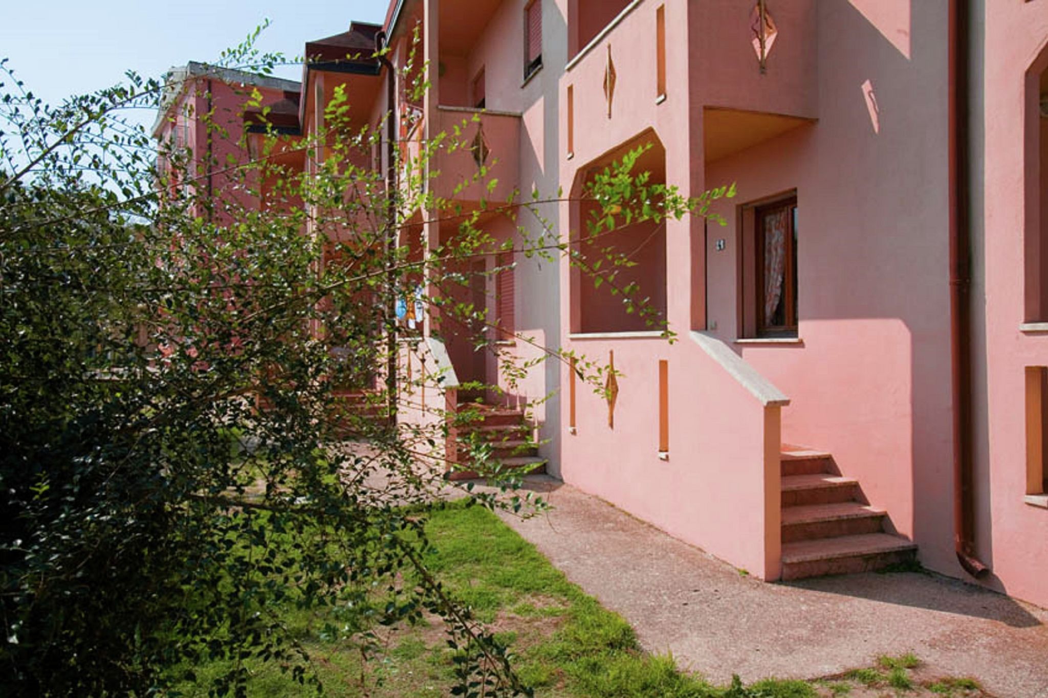 Charmant appartement in Rosolina Mare met een balkon