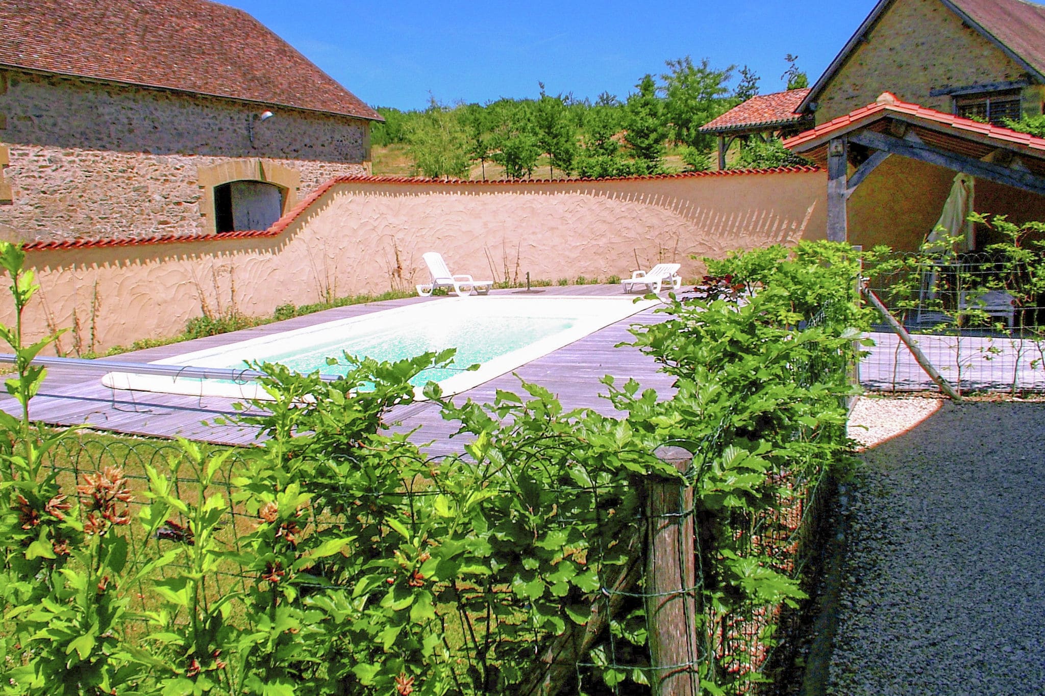 Luxury villa with heated private pool and beautiful view.