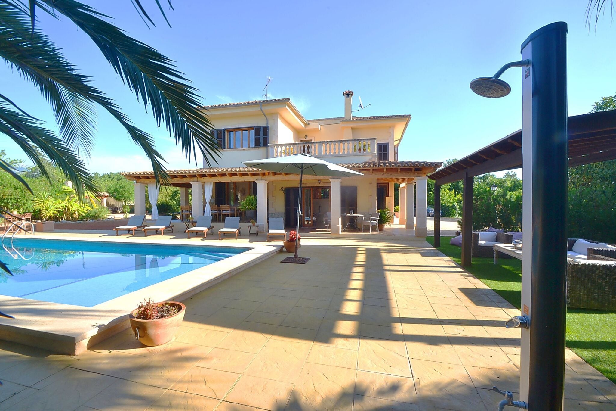 Vrijstaande villa met privé zwembad op 8 km. van de stad Palma de Mallorca