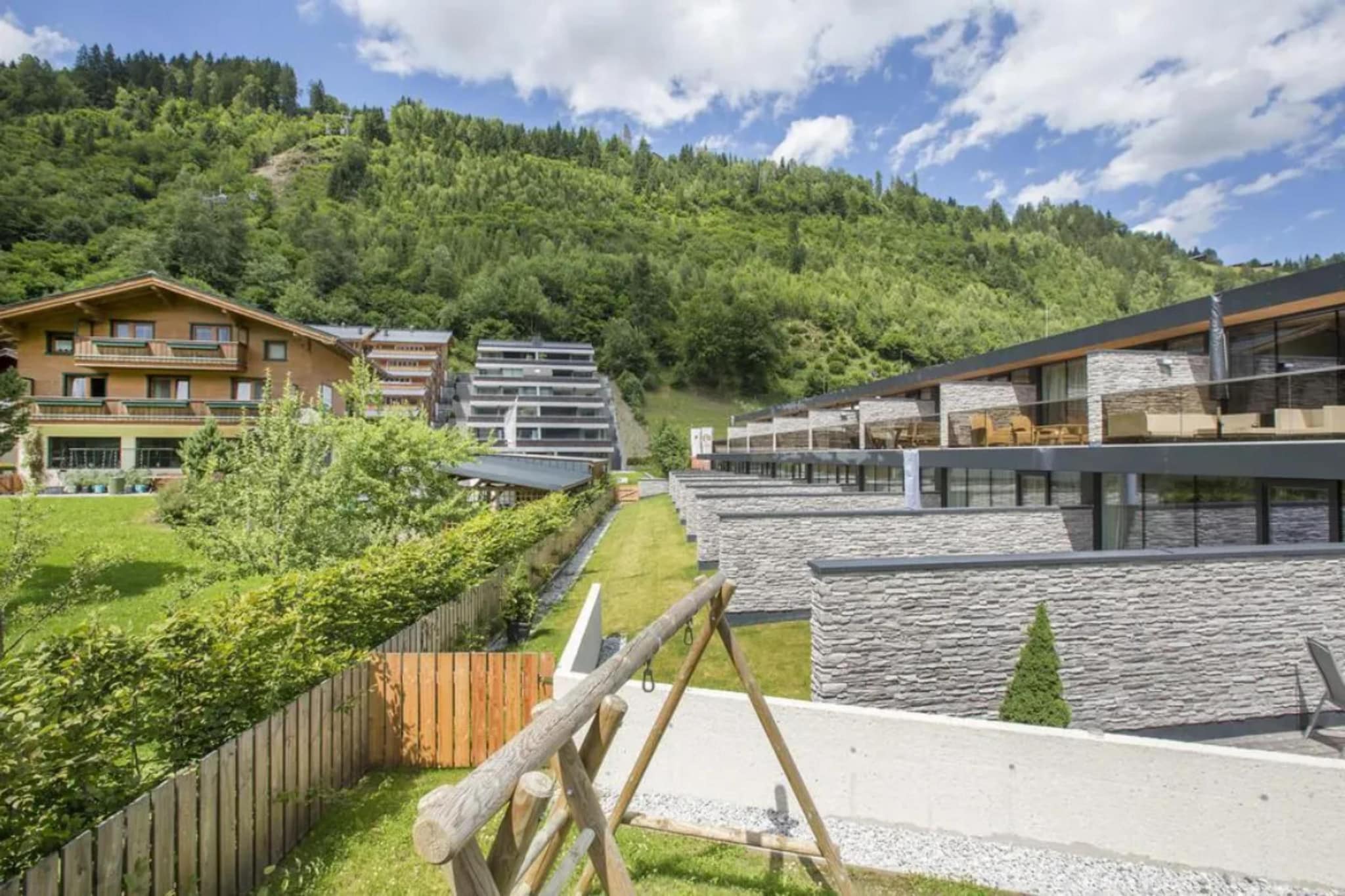 Residenz Wildkogelbahnen Top 3 - Tuinen zomer