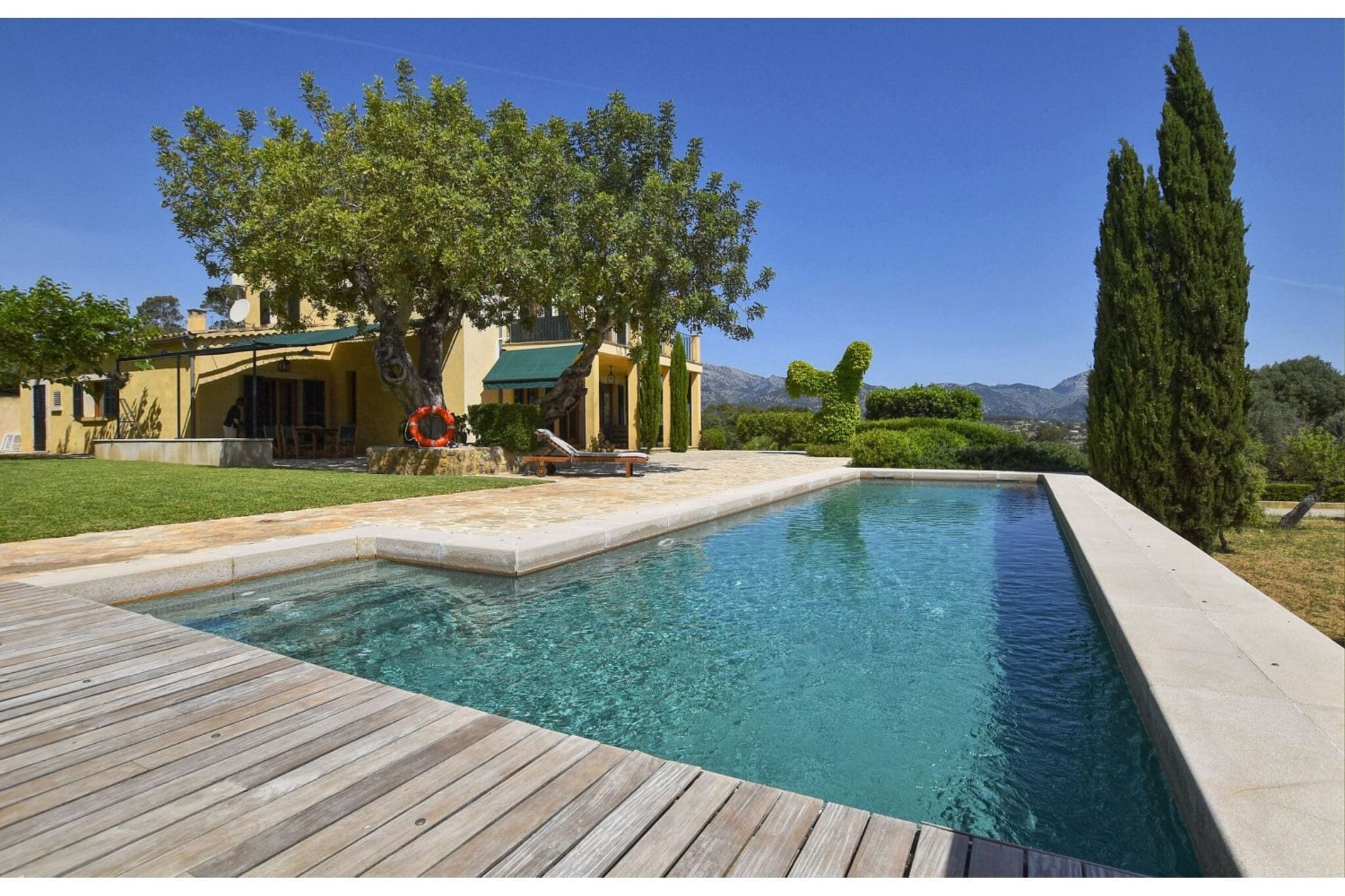 Mooi landhuis met zwembad en uitzicht op de Tramuntana voor 8 personen