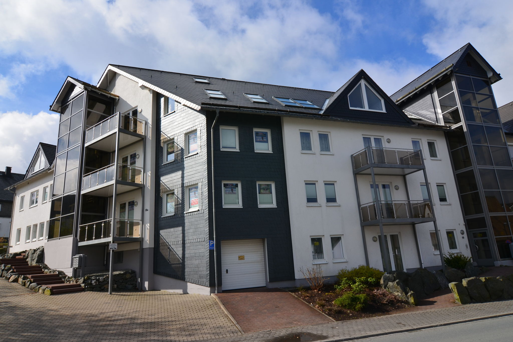 Bel appartement moderne avec terrasse privative à Winterberg