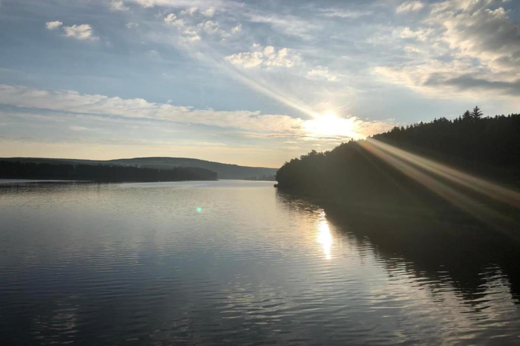 Ferienwohnung an der Talsperre Rauschenbach-Gebieden zomer 20km