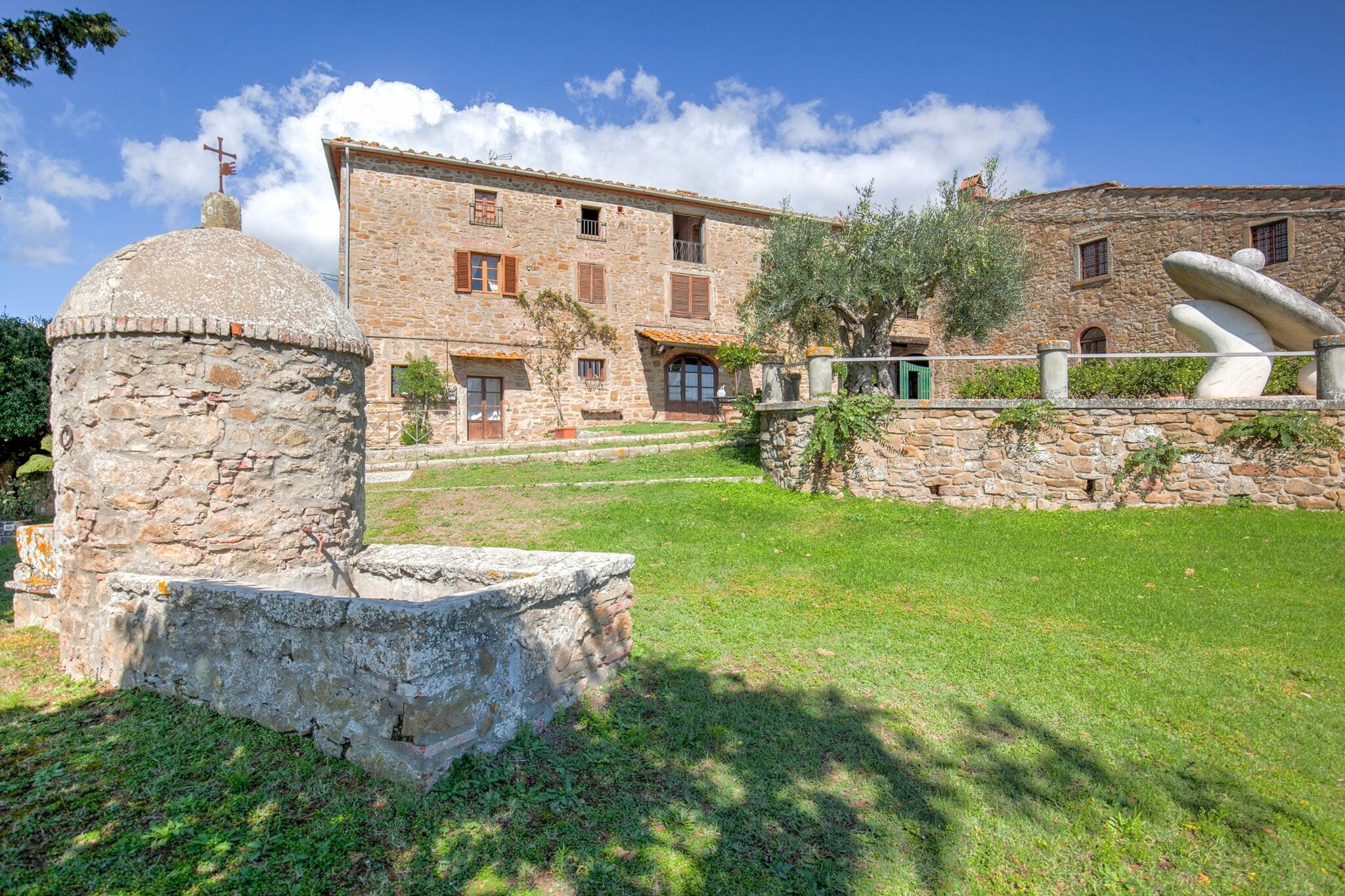 A beautiful, traditional Tuscan hamlet in the hills.

