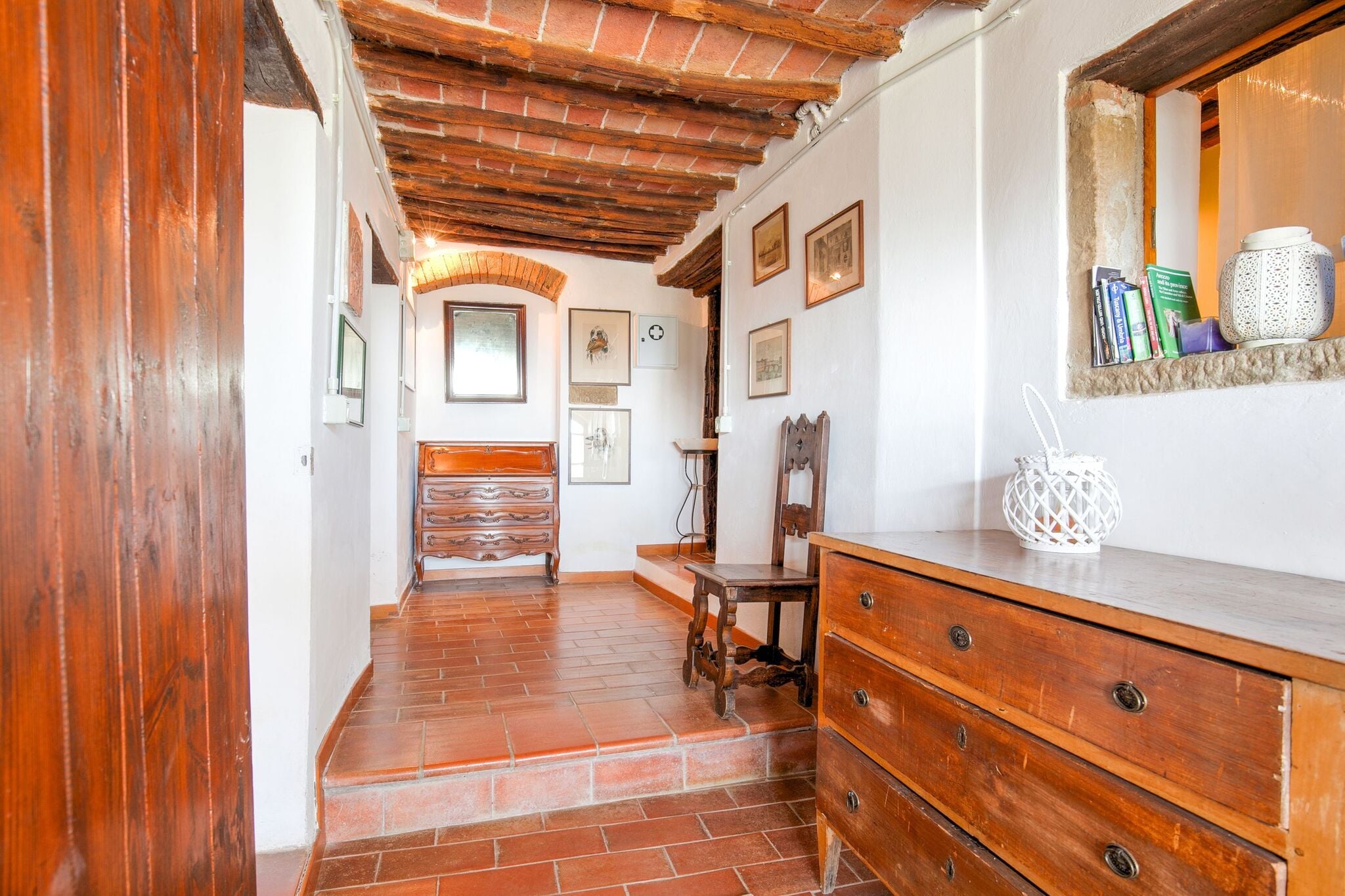 A beautiful, traditional Tuscan hamlet in the hills.

