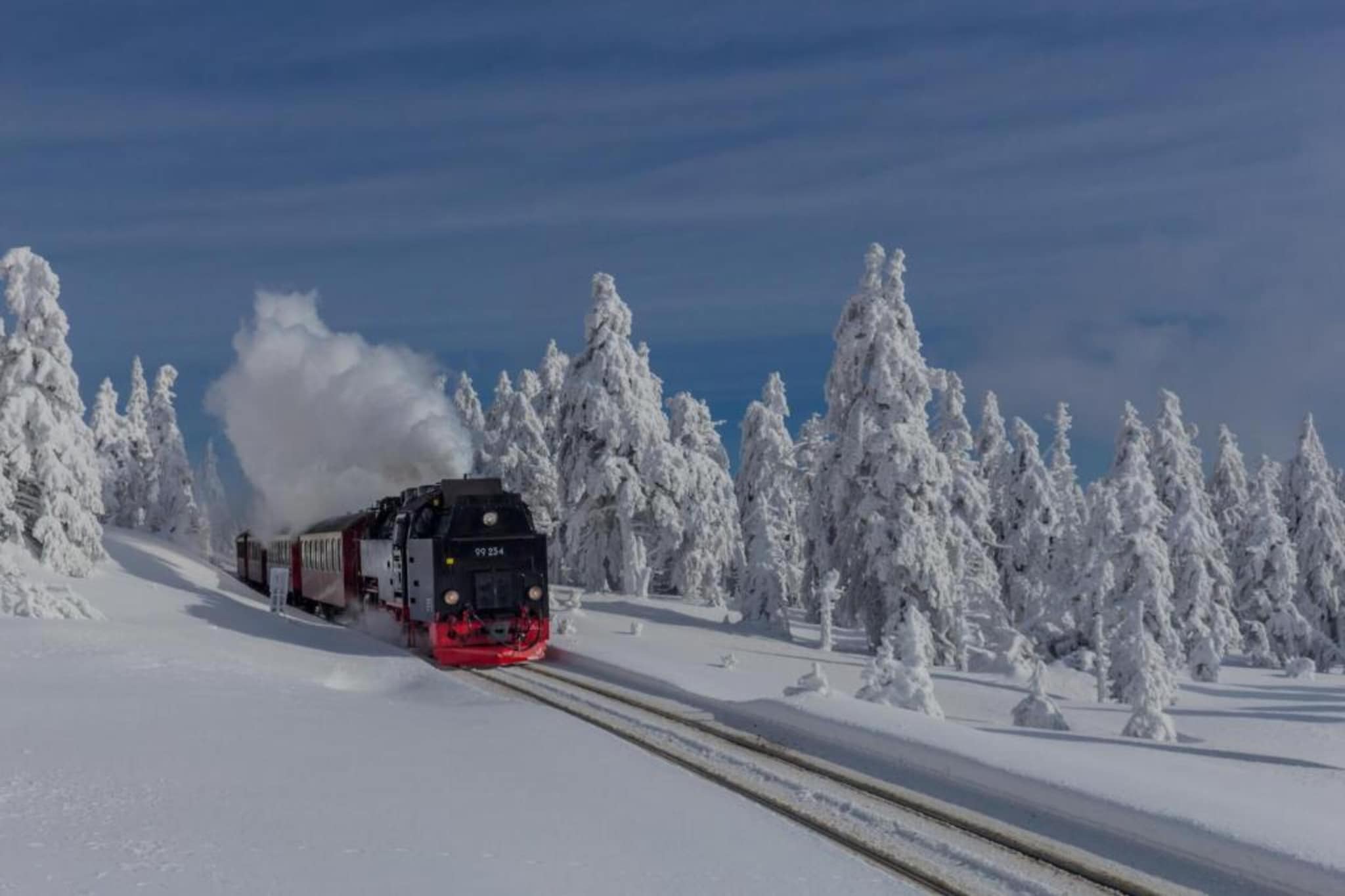 Wernigerode-Gebied winter 5km