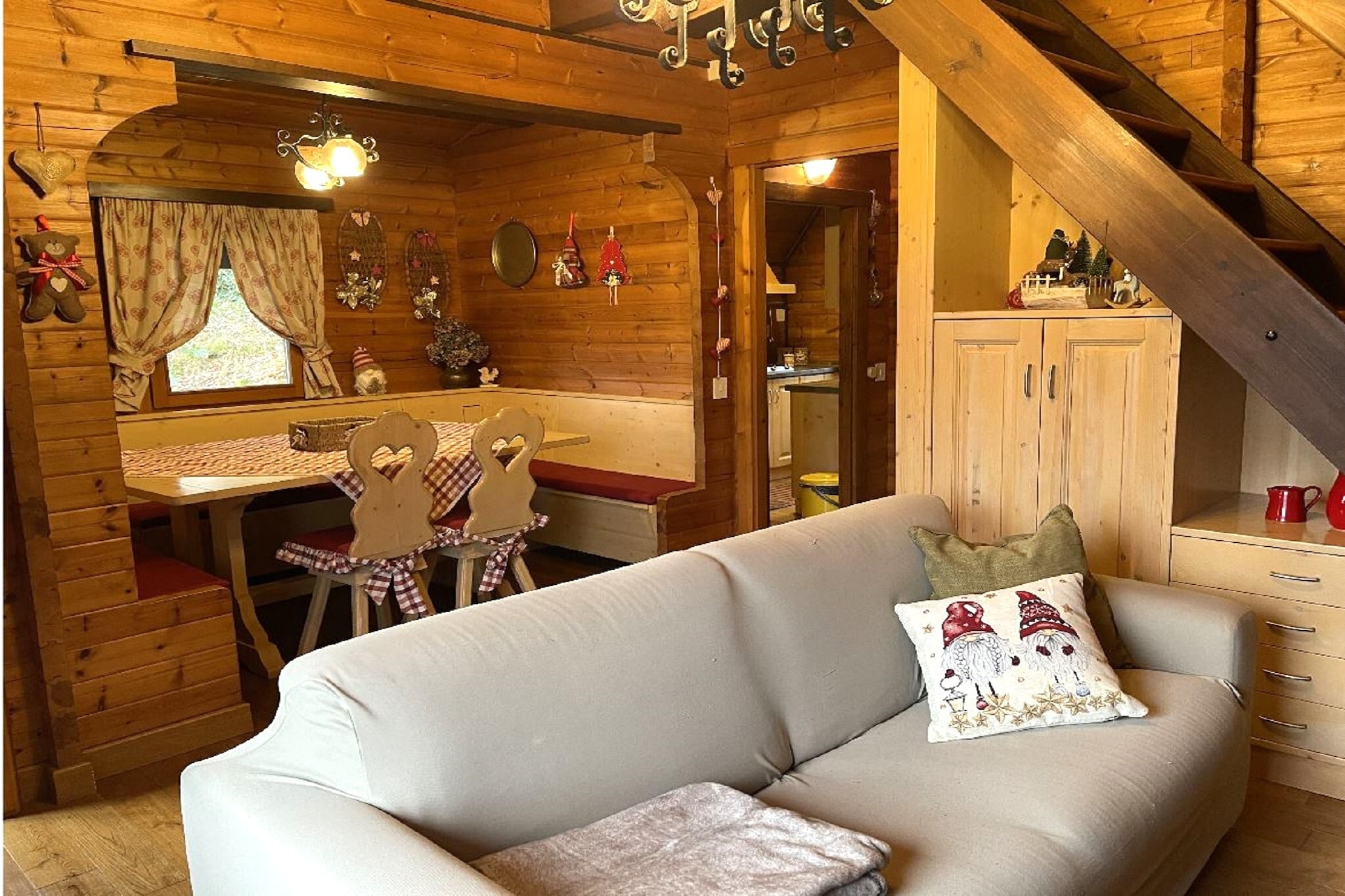 Chalet Appennino-Woonkamer