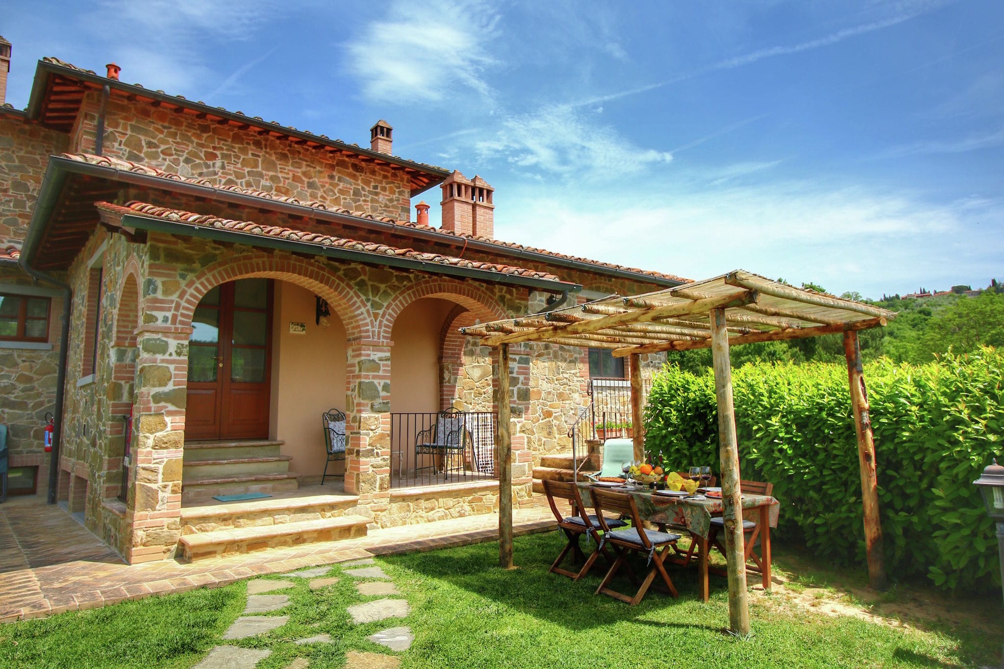 Appartement de bon goût en Toscane avec terrasse privée
