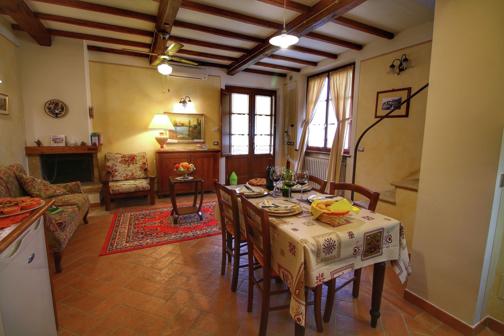 Smaakvol appartement in Toscane met privéterras