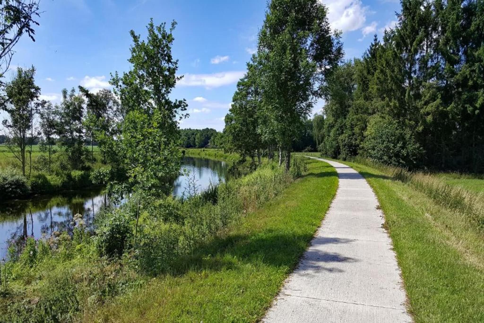Boschhuys-Gebiete Sommer 20 km