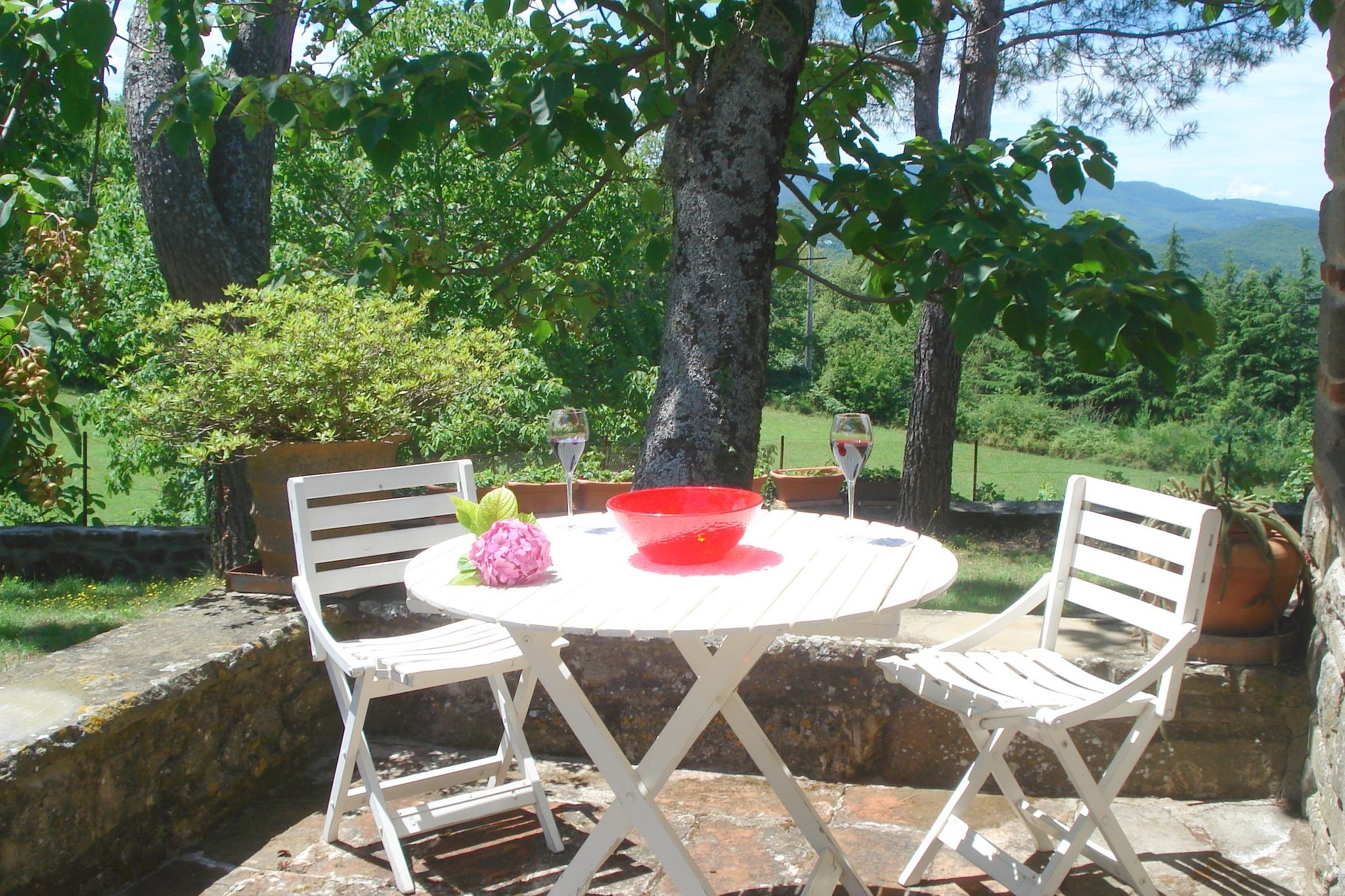 Maison de vacances rurale à Borgo San Lorenzo. Jardin privé