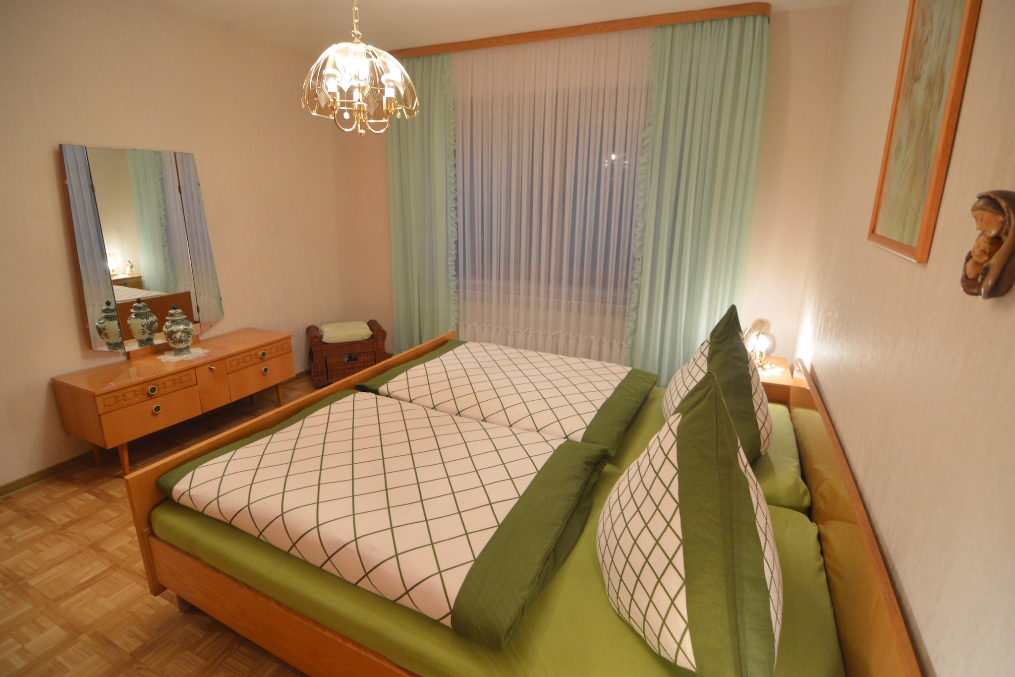 Ferienhaus Paula-Schlafzimmer
