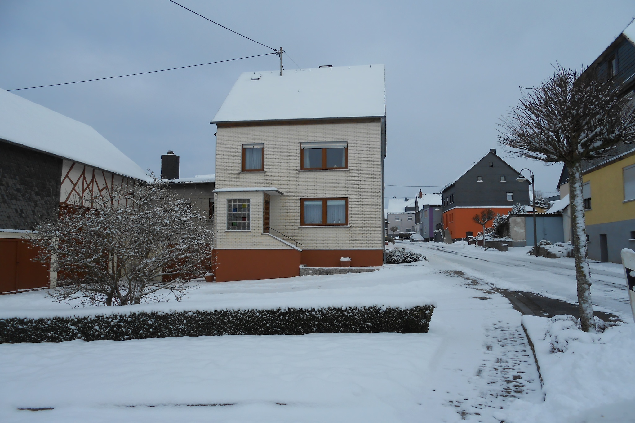 Ferienhaus Paula-Außenbereich Winter