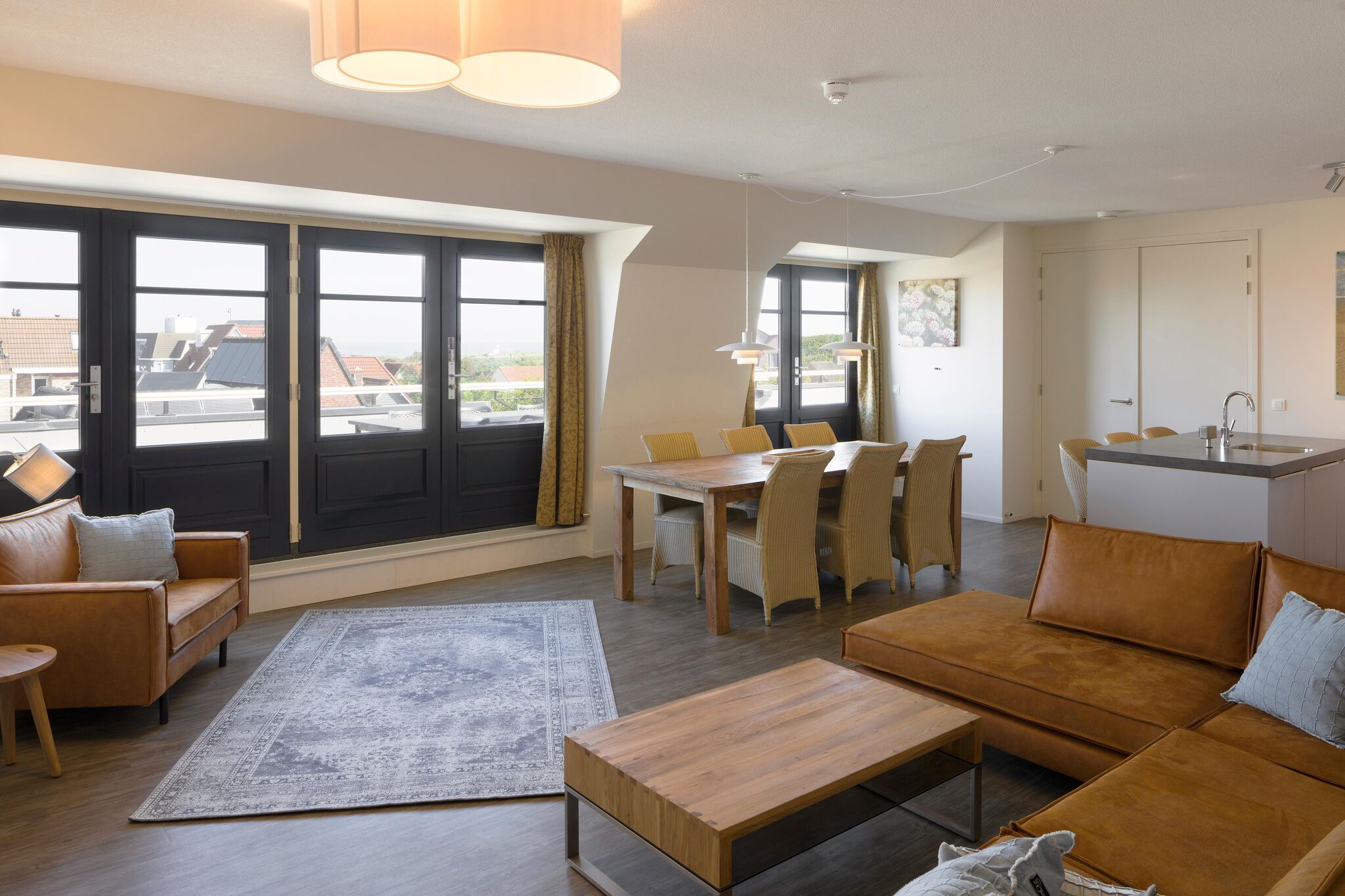 Luxe appartement met airco en wasmachine, in een residentie 200 m. van zee