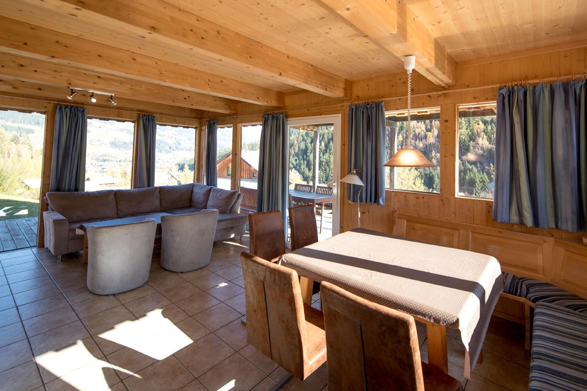 Inviting chalet with terrace