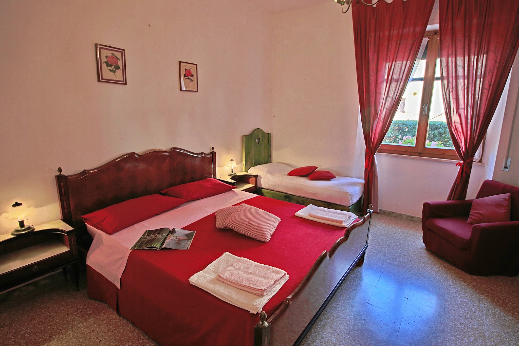 Villa Arianna-Schlafzimmer