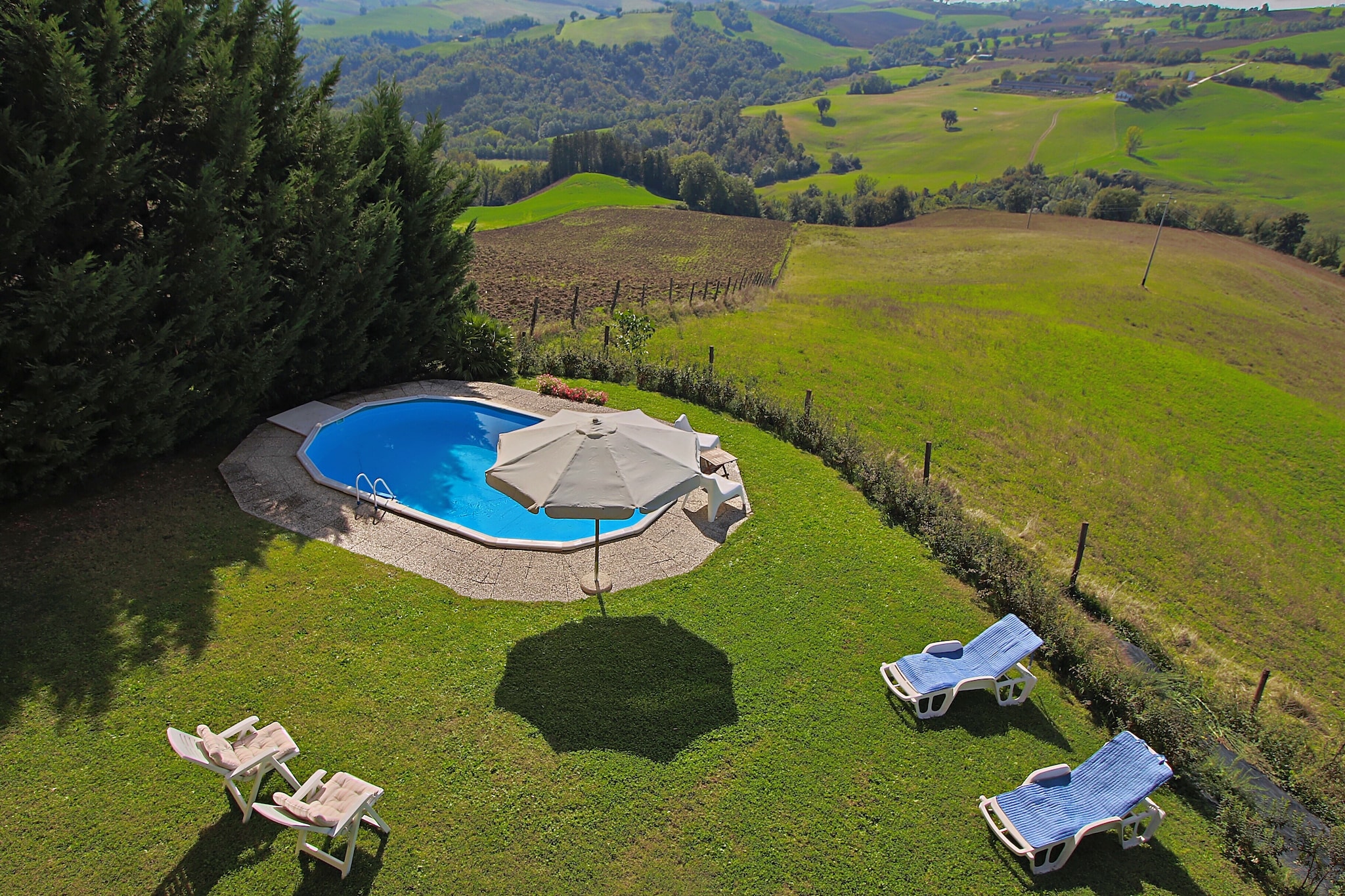 Villa Arianna-Aussicht Sommer