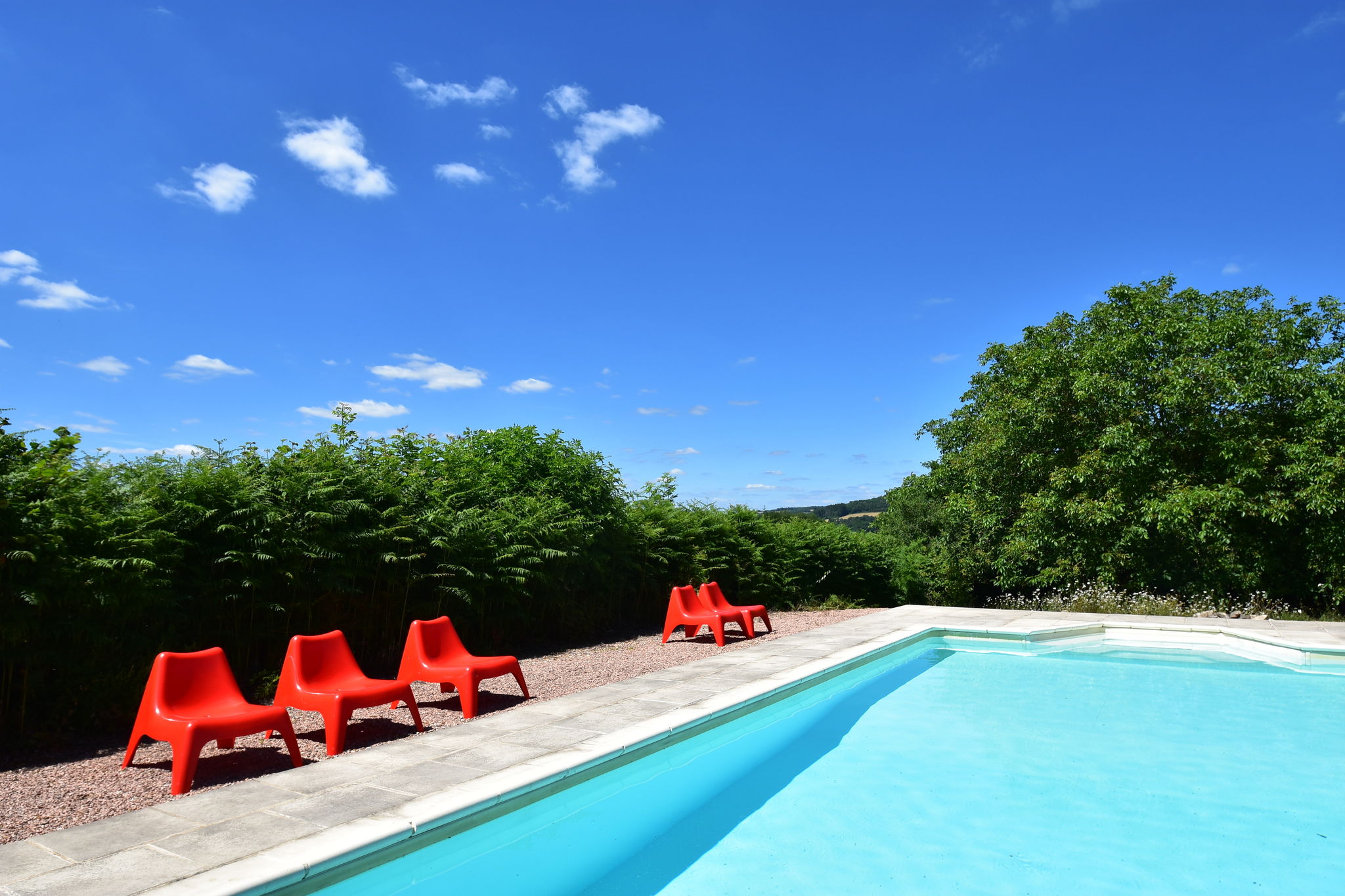 Pleasant holiday home in Chaumard with private pool