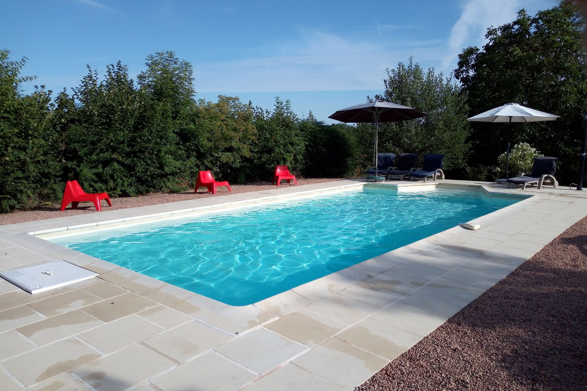 Pleasant holiday home in Chaumard with private pool