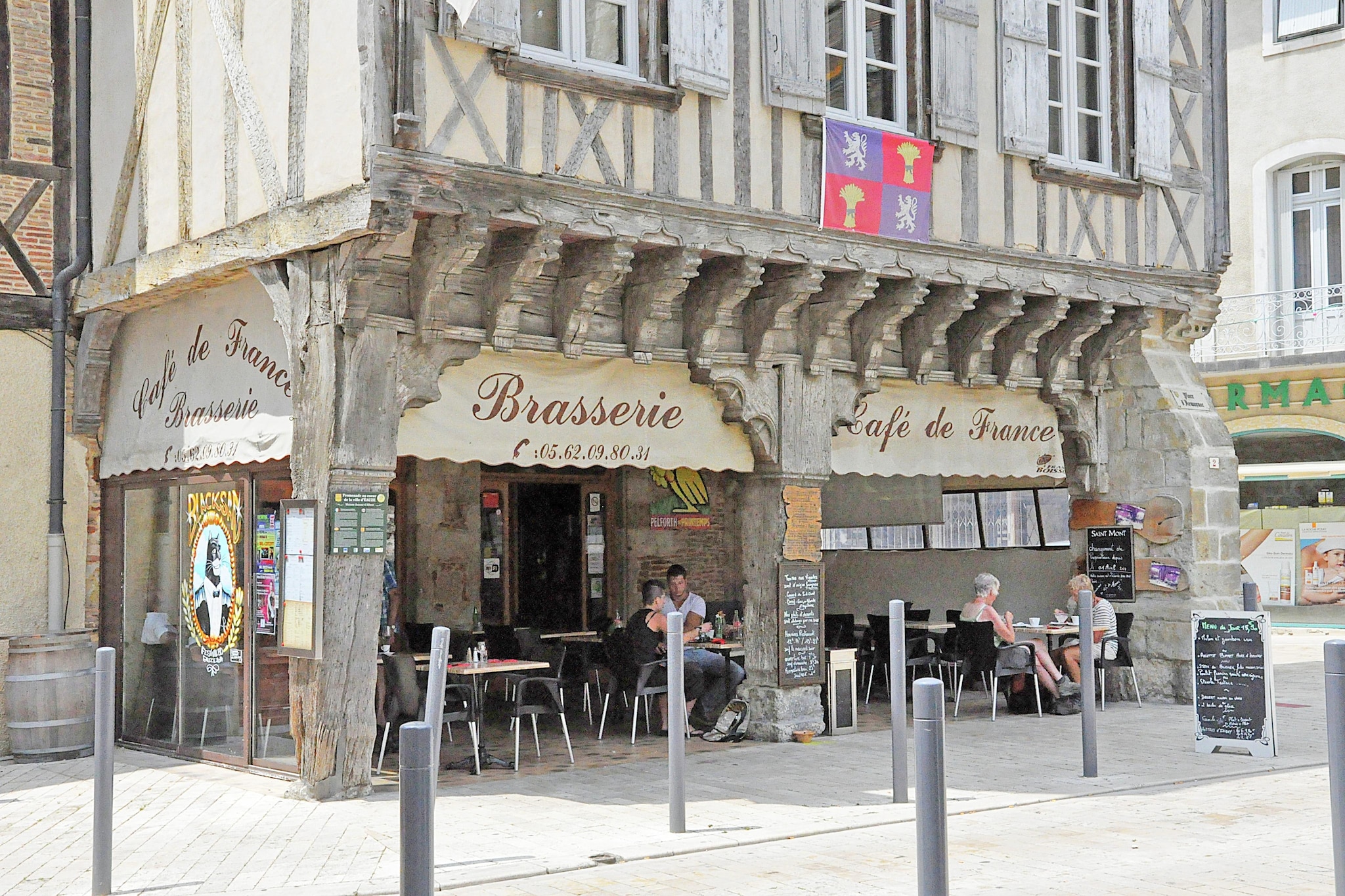 Villa Le Houga-Gebiete Sommer 1 km