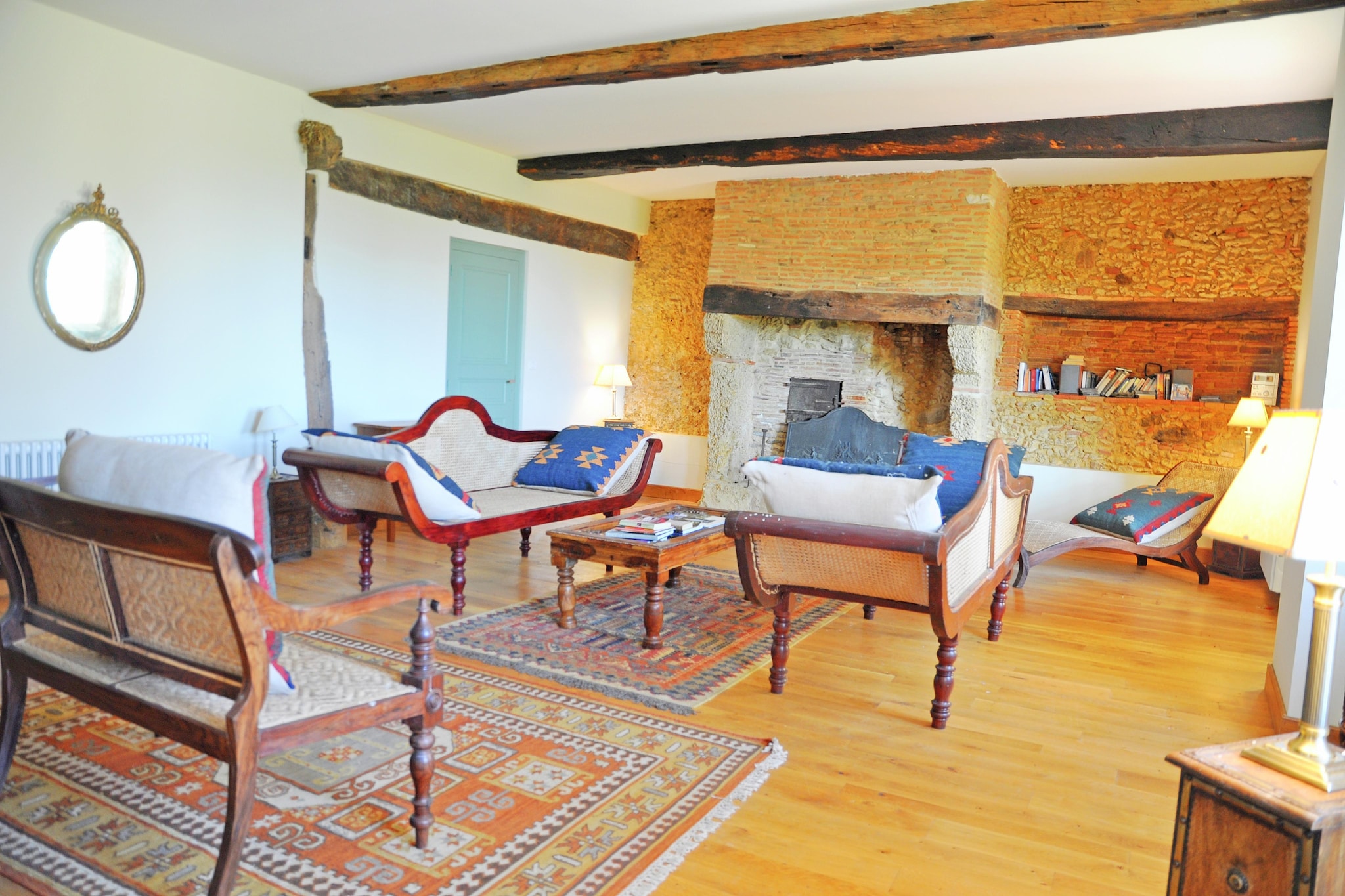 Villa Le Houga-Wohnzimmer