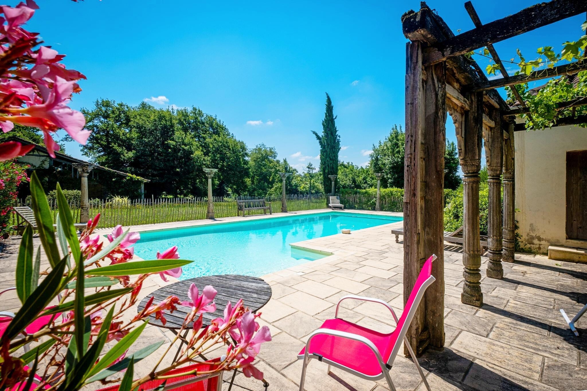 Villa Le Houga-Schwimmbad