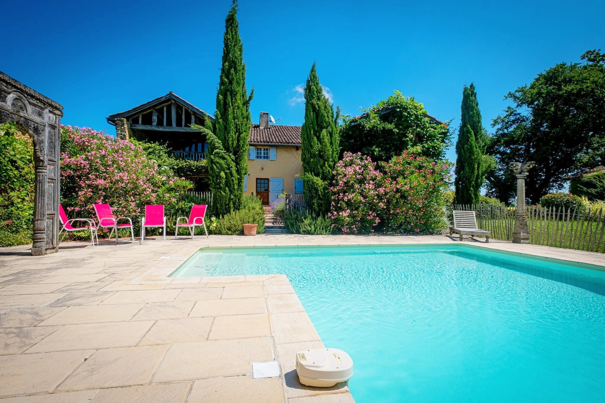 Villa Le Houga-Schwimmbad