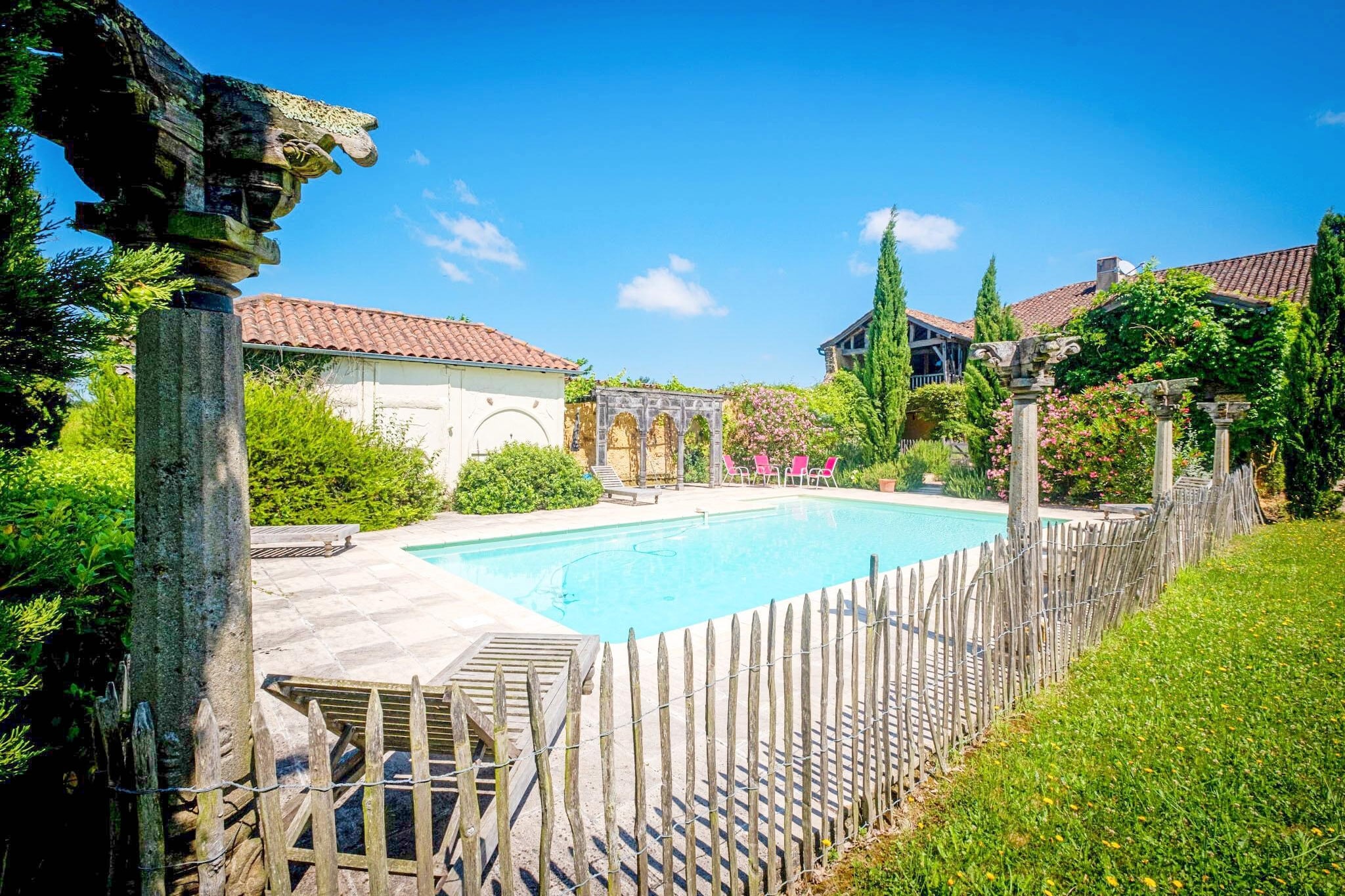 Villa Le Houga-Schwimmbad