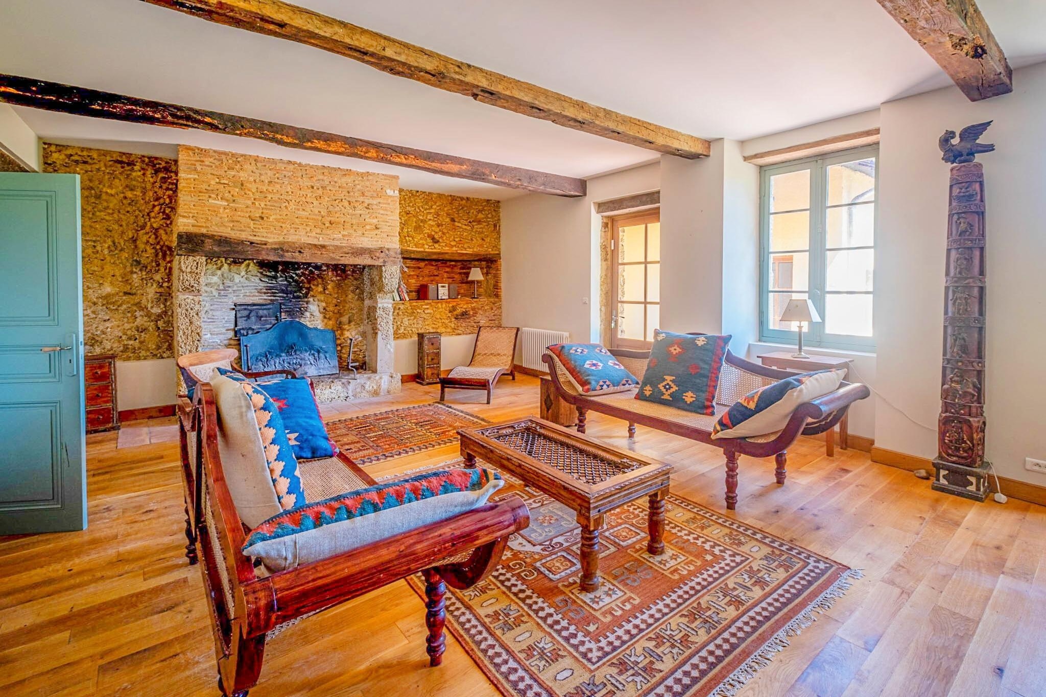 Villa Le Houga-Wohnzimmer