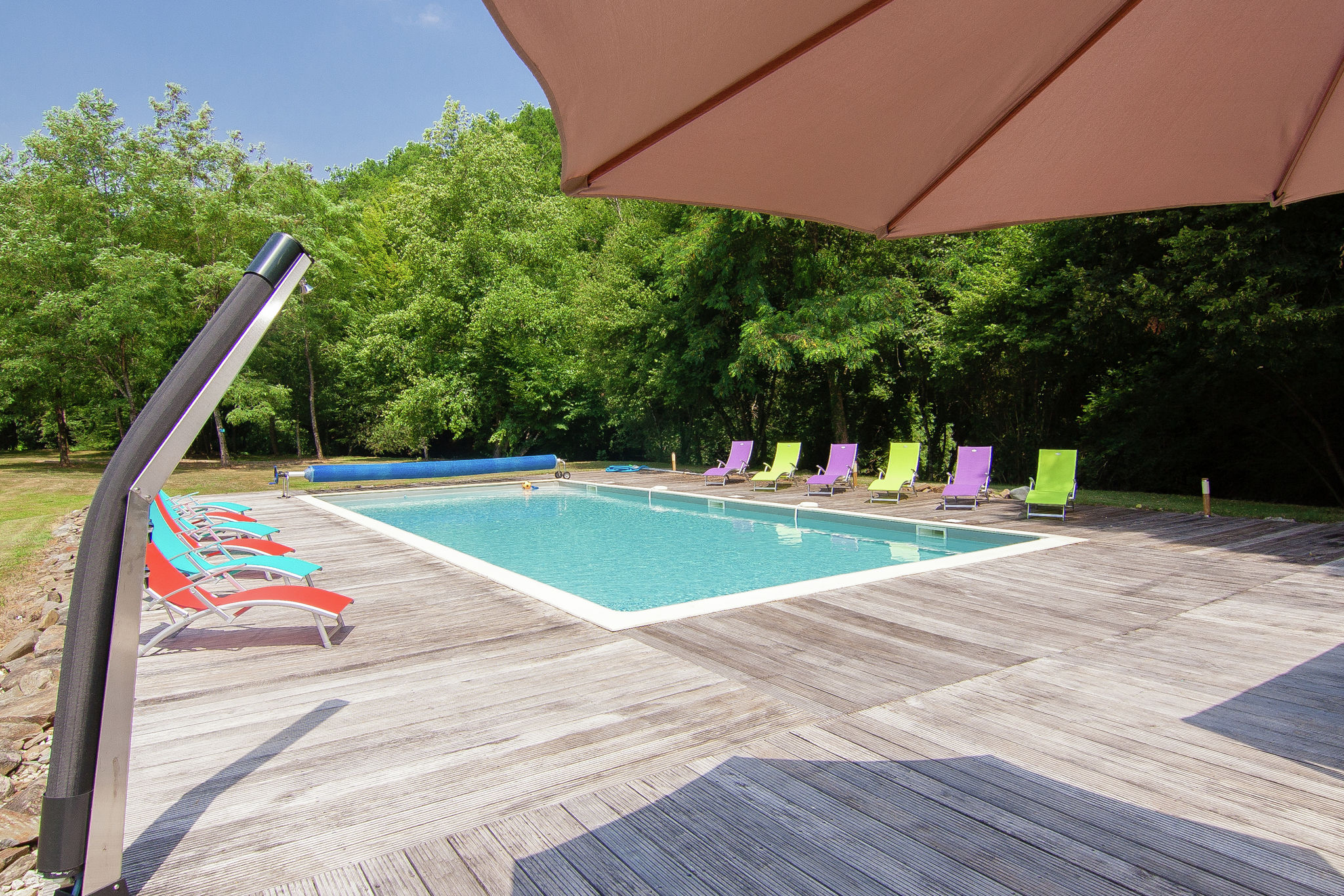 Maison de vacances près rivière avec piscine (12x6) Saint-Médard-d'Excideuil