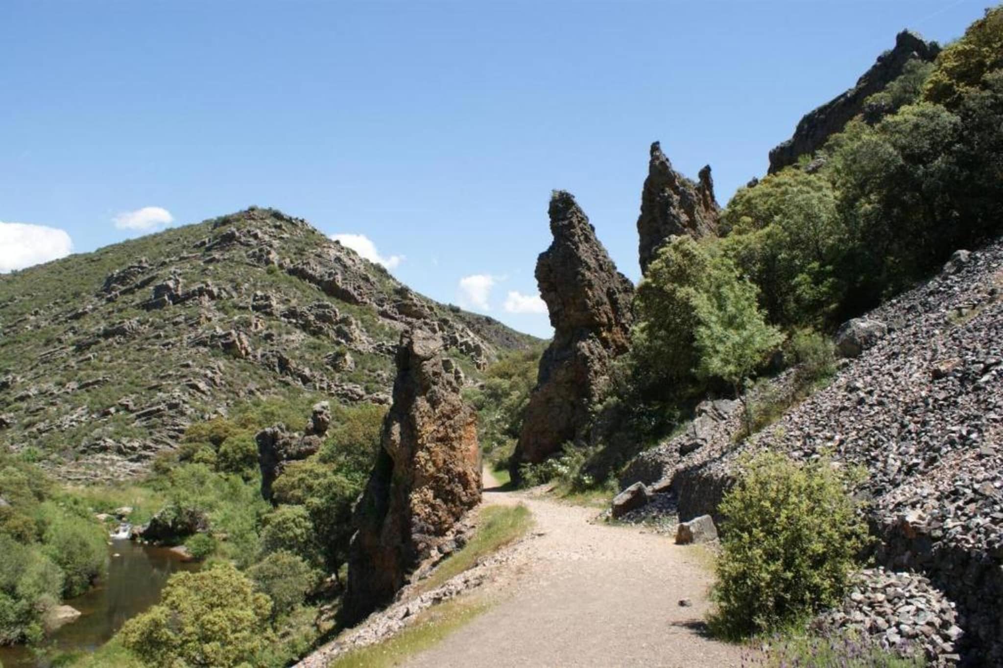 Mirador de la Fuente-Gebieden zomer 20km