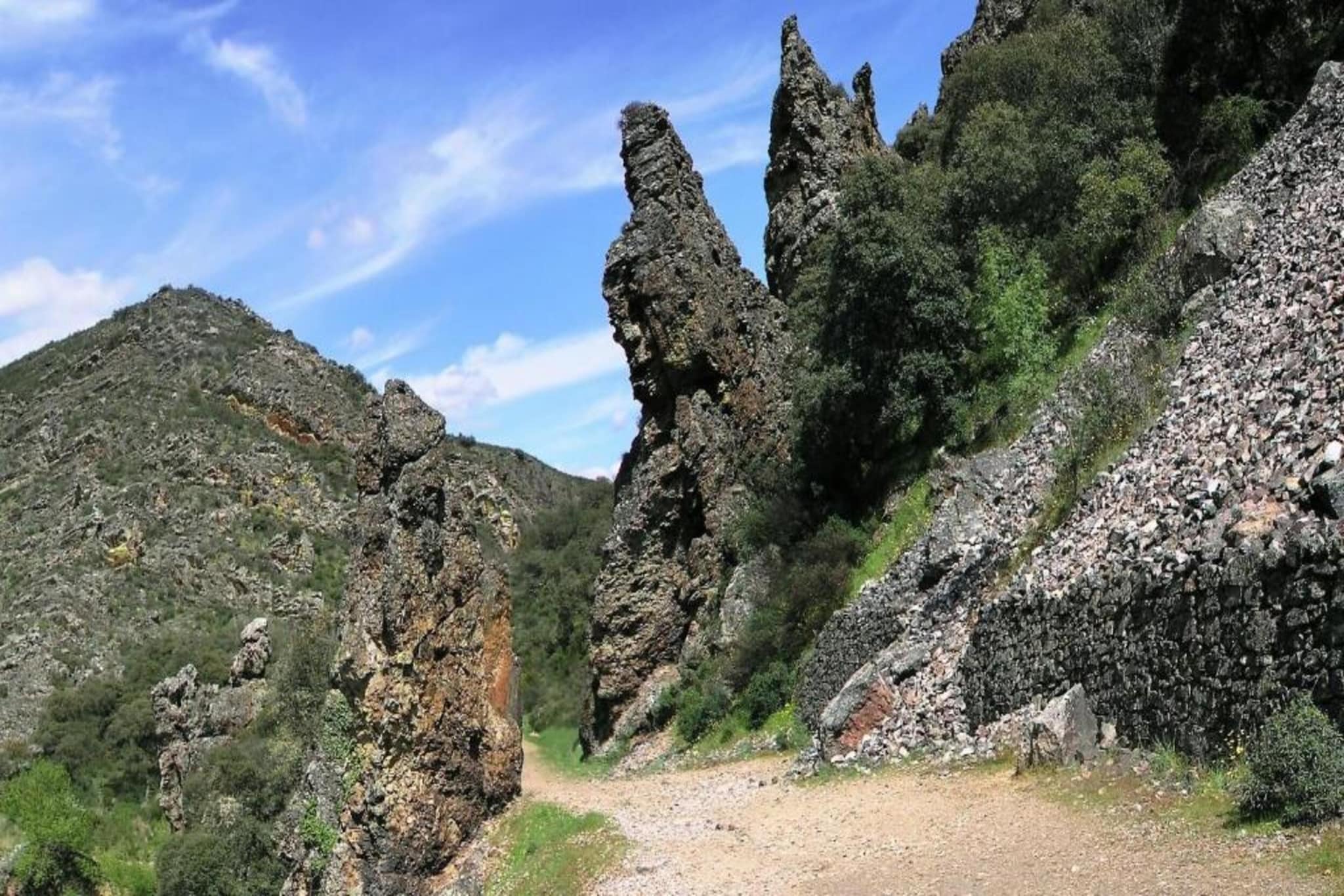 Mirador de la Fuente-Gebieden zomer 20km