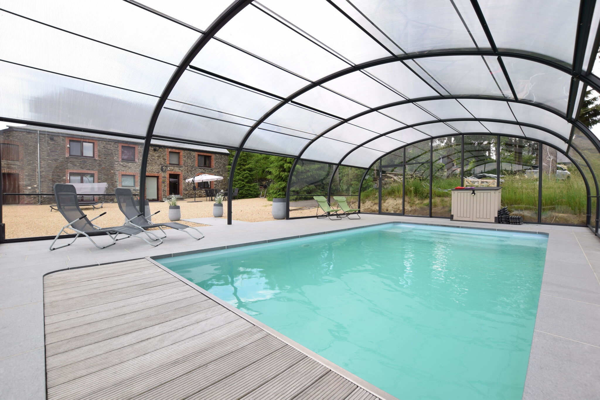 Landhaus in den Ardennen mit Schwimmbad von April bis September